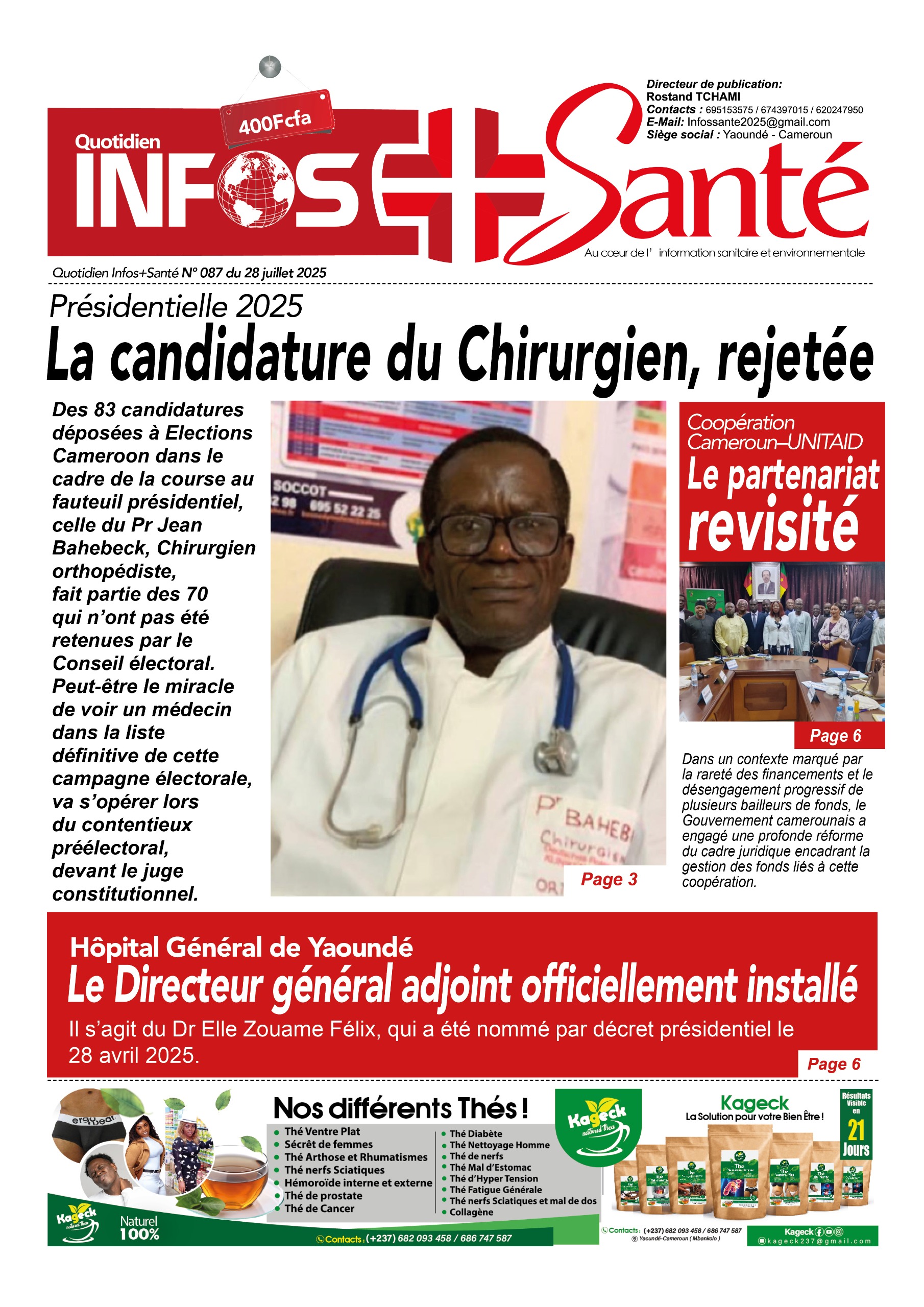INFOS+ SANTÉ N°087