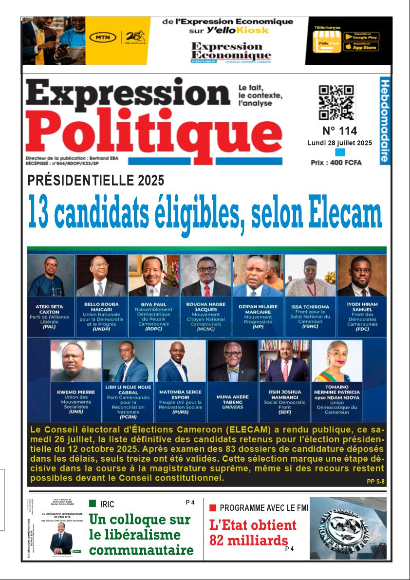 EXPRESSION POLITIQUE N°114