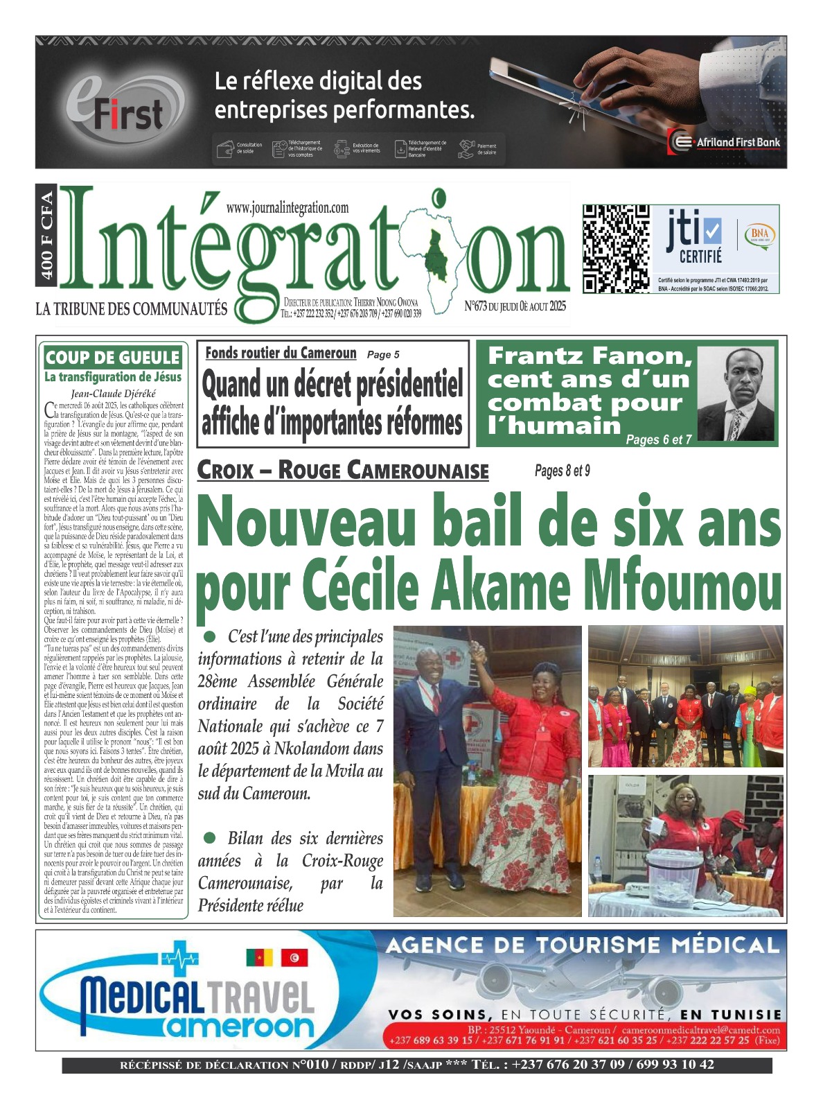 INTÉGRATION N°673