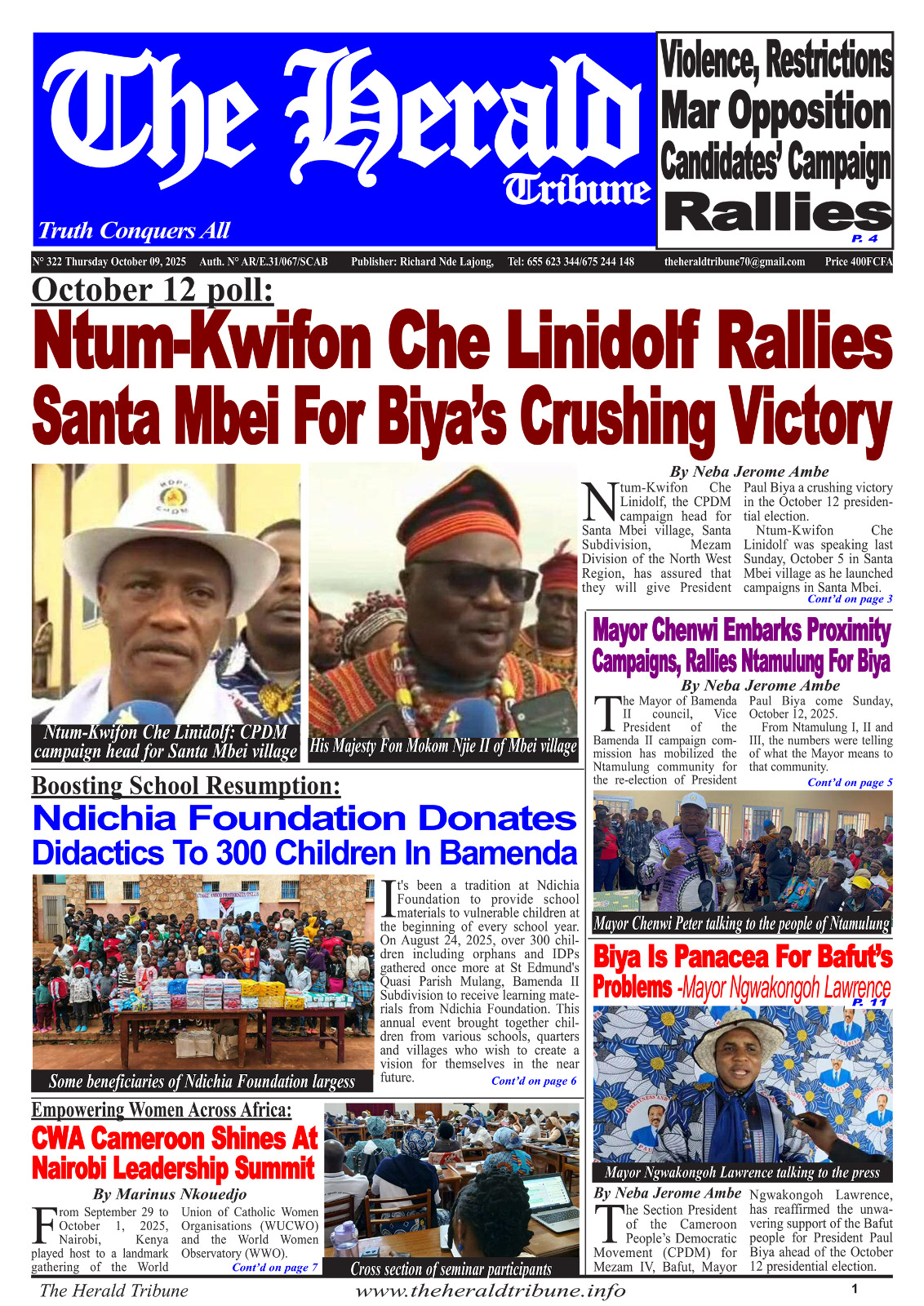 The Herald Tribune N°322