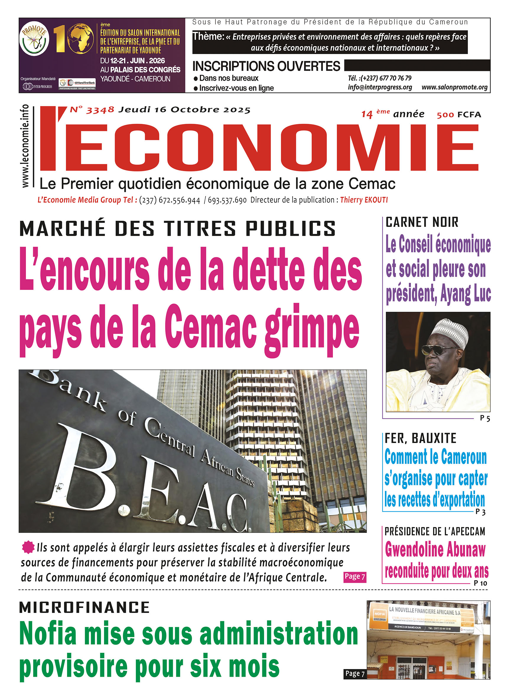 L'ECONOMIE N°3349