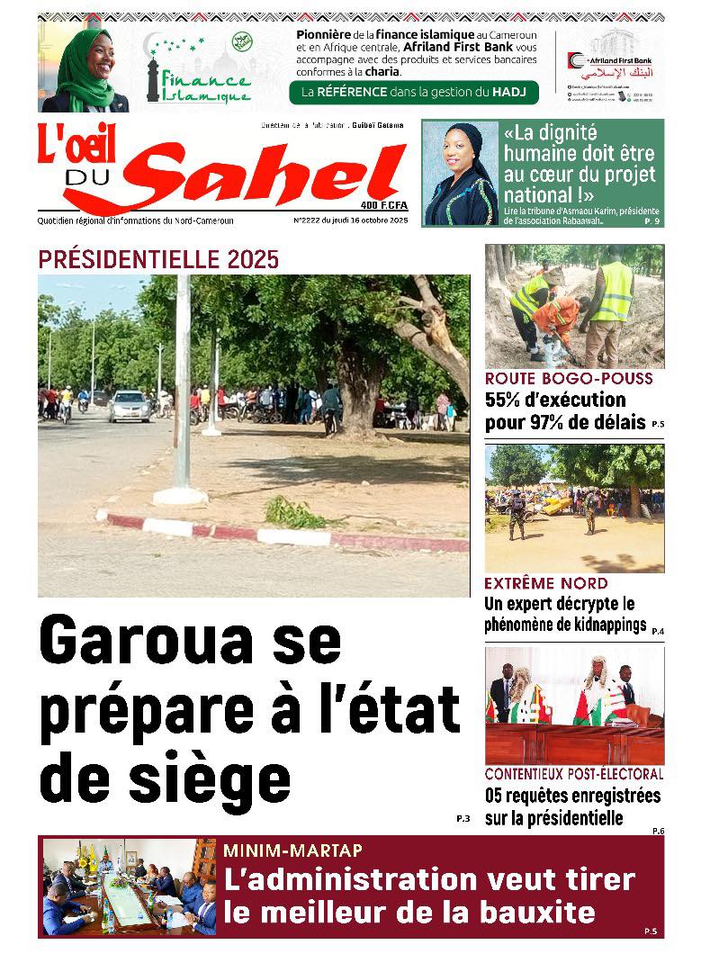 L'OEIL DU SAHEL N°2222