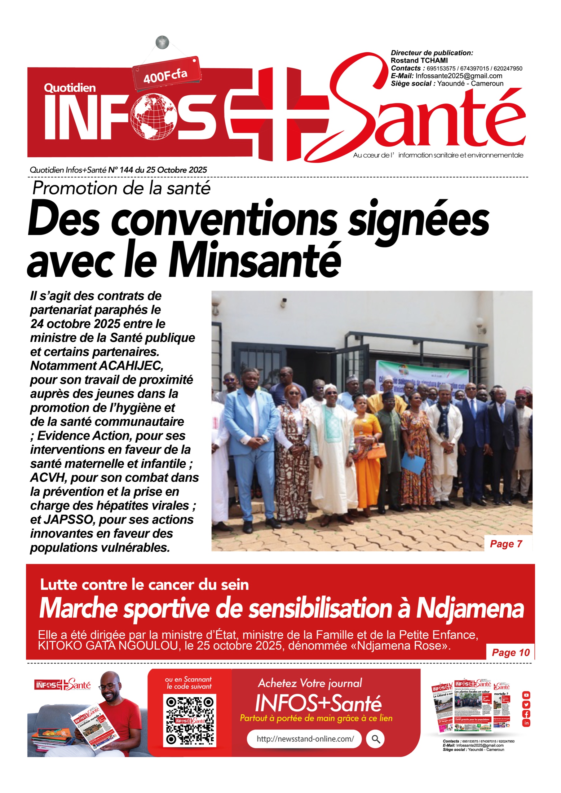 INFOS+ SANTÉ N°144