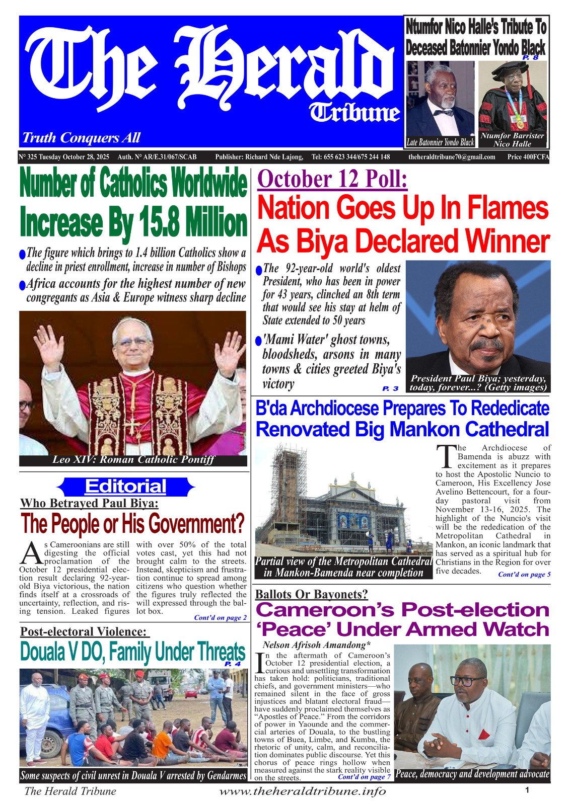 The Herald Tribune N°325