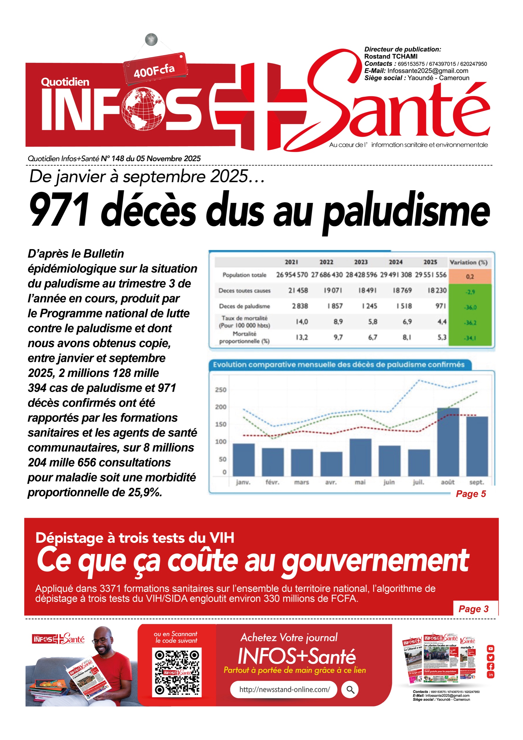 INFOS+ SANTÉ N°148