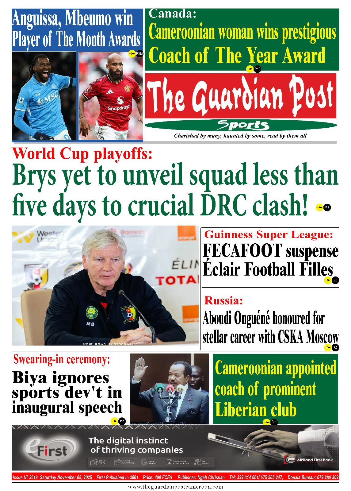 THE GUARDIAN POST N°3619