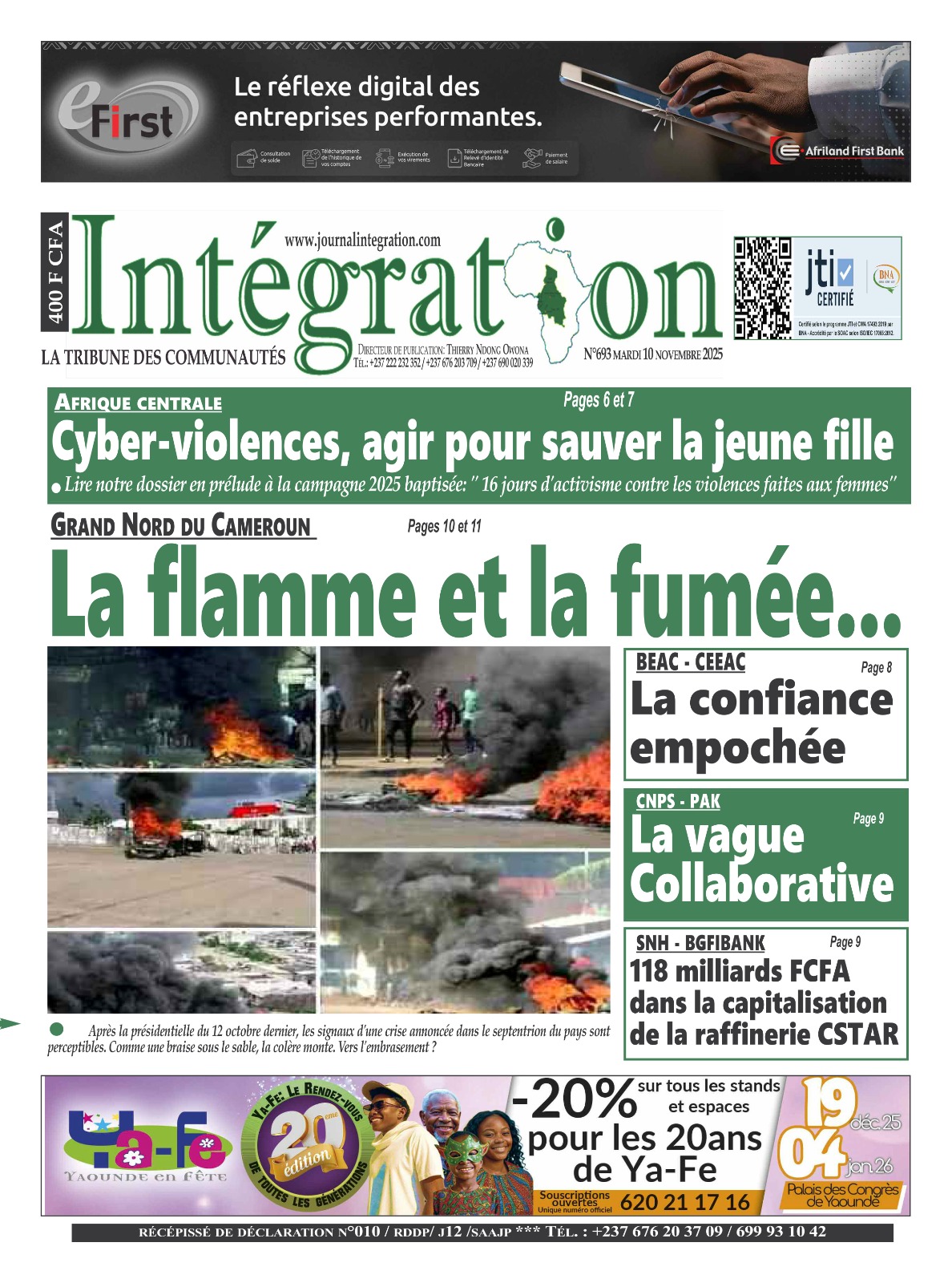 INTÉGRATION N°693
