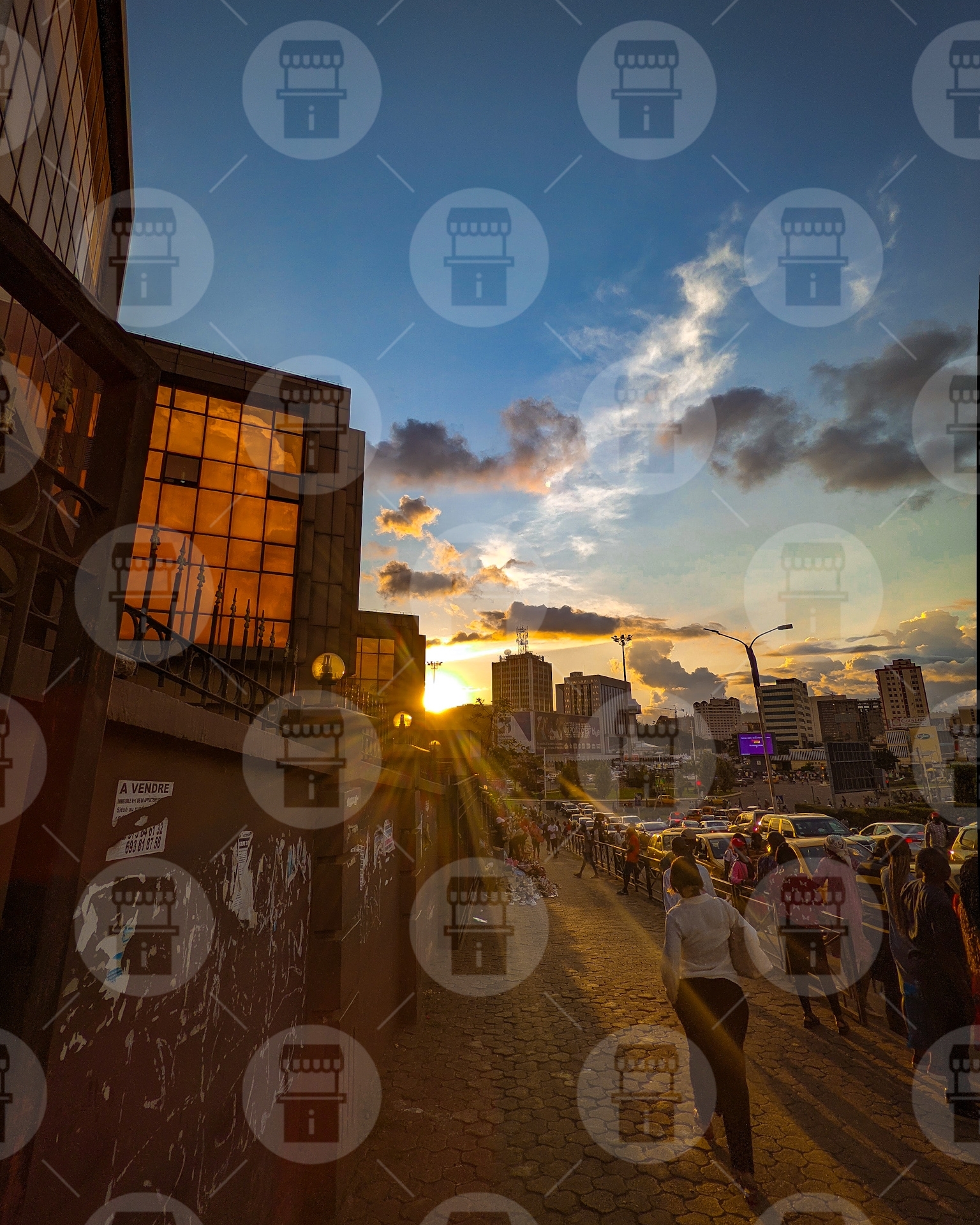 Yaoundé sunset 
