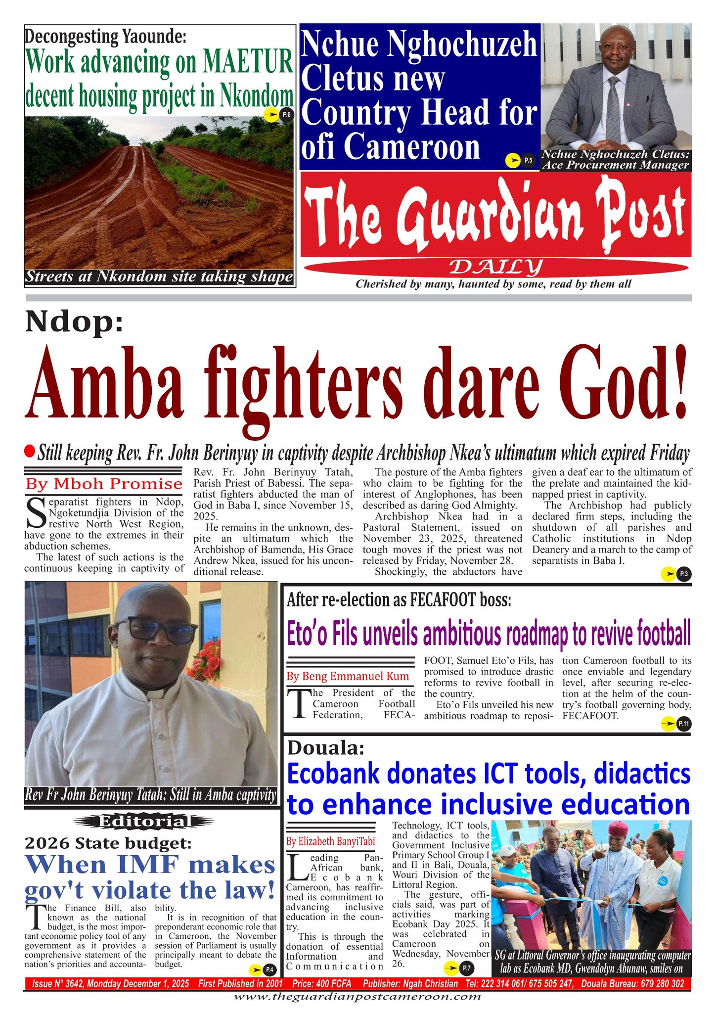 THE GUARDIAN POST N°3642