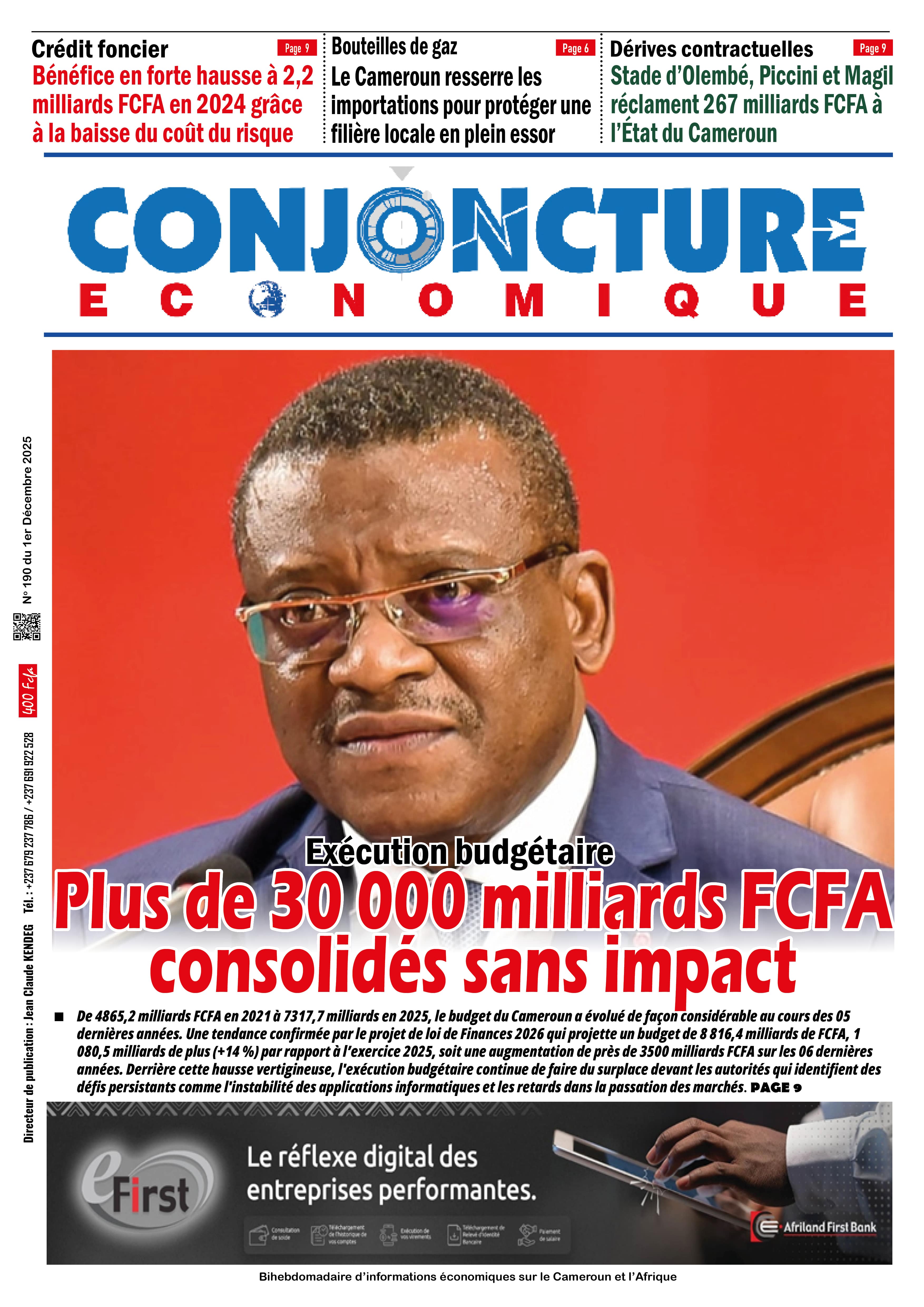 Conjoncture Économique N°190