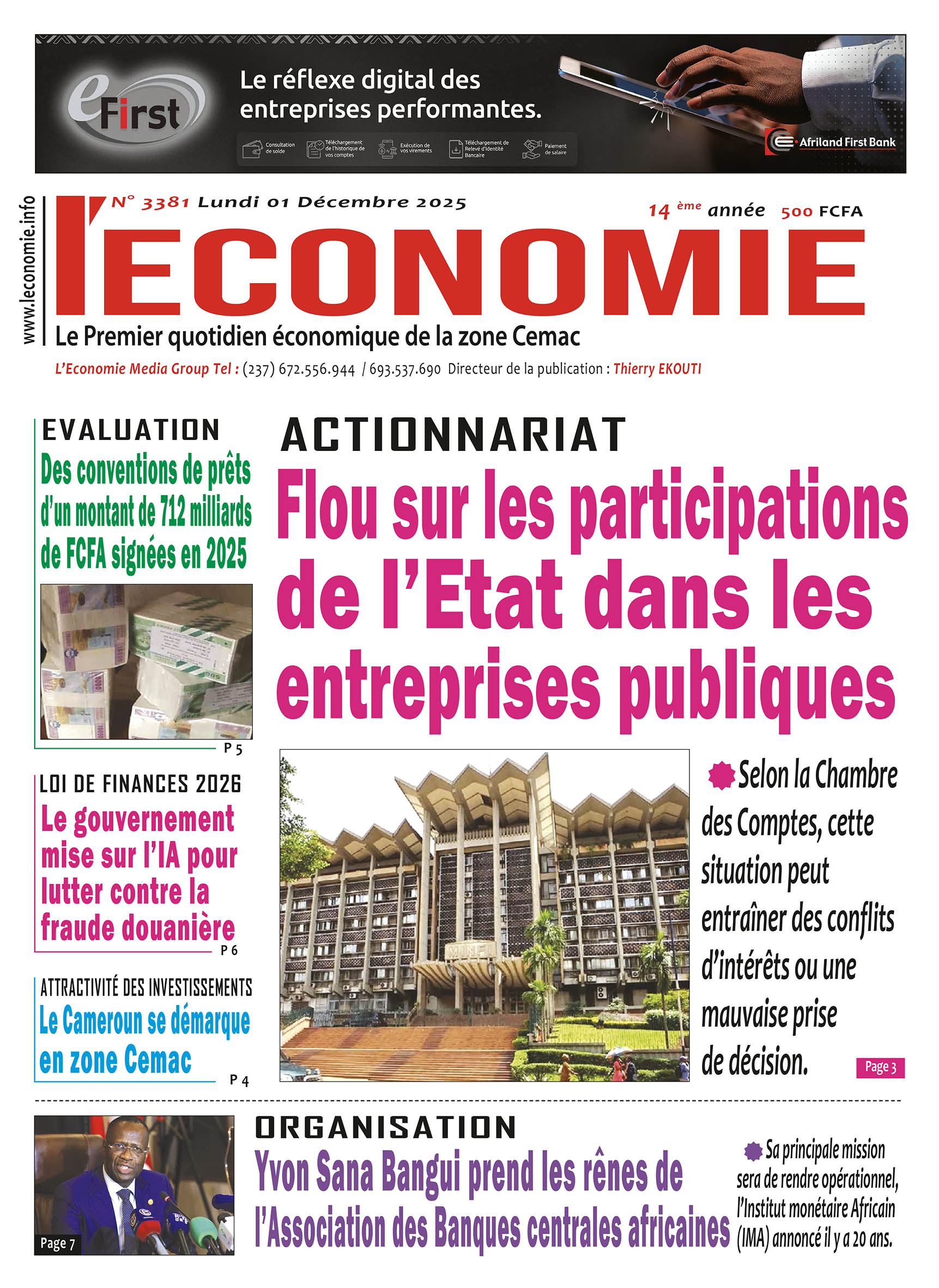 L'ECONOMIE N°3381
