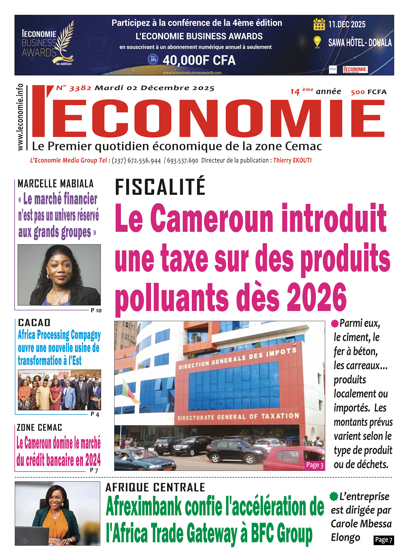L'ECONOMIE N°3382