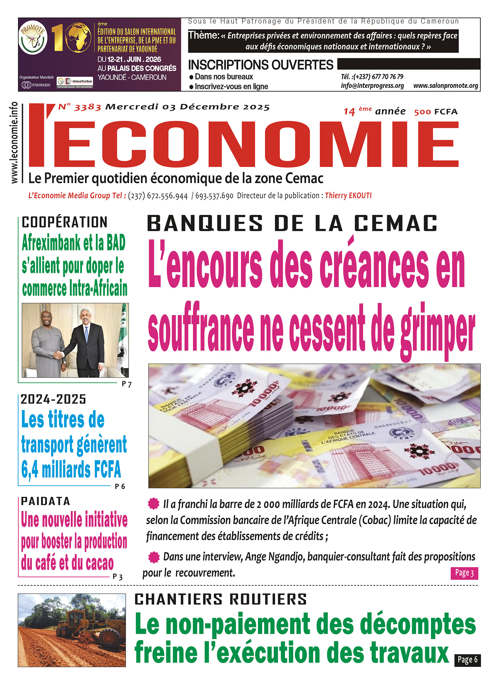 L'ECONOMIE N°3383 