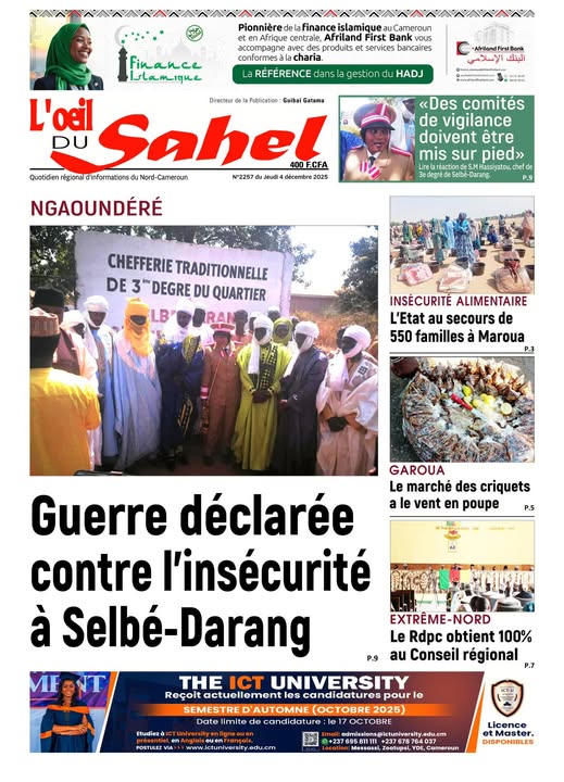 L’ŒIL DU SAHEL N°2257