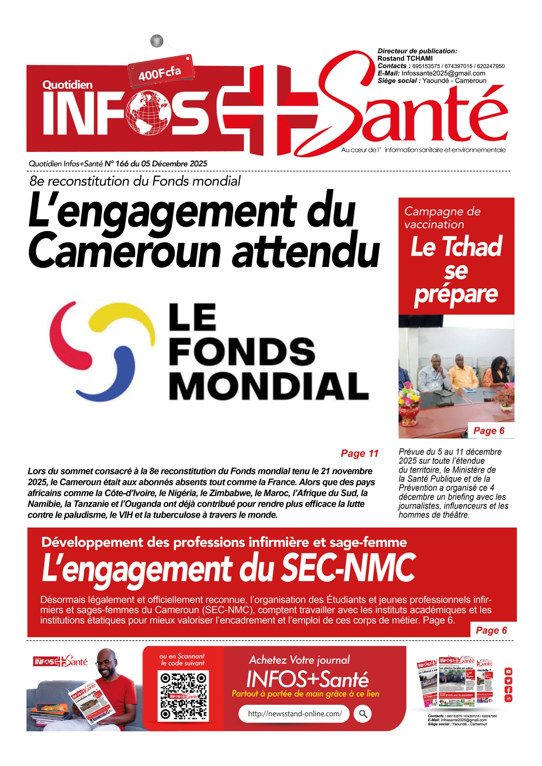 INFOS+ SANTÉ N°166