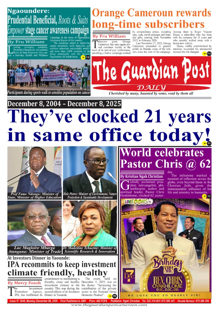 THE GUARDIAN POST N°3649