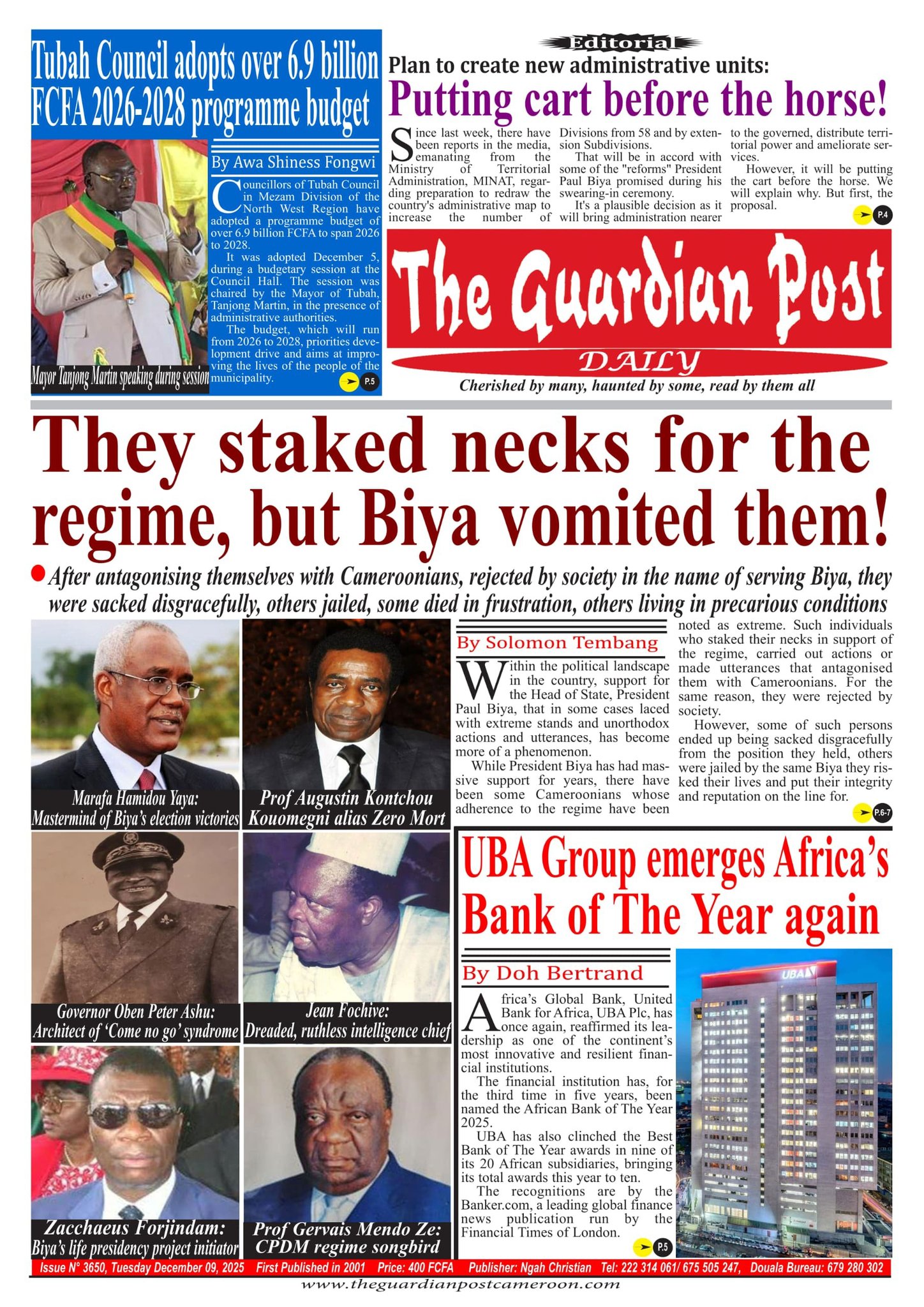 THE GUARDIAN POST N°3650