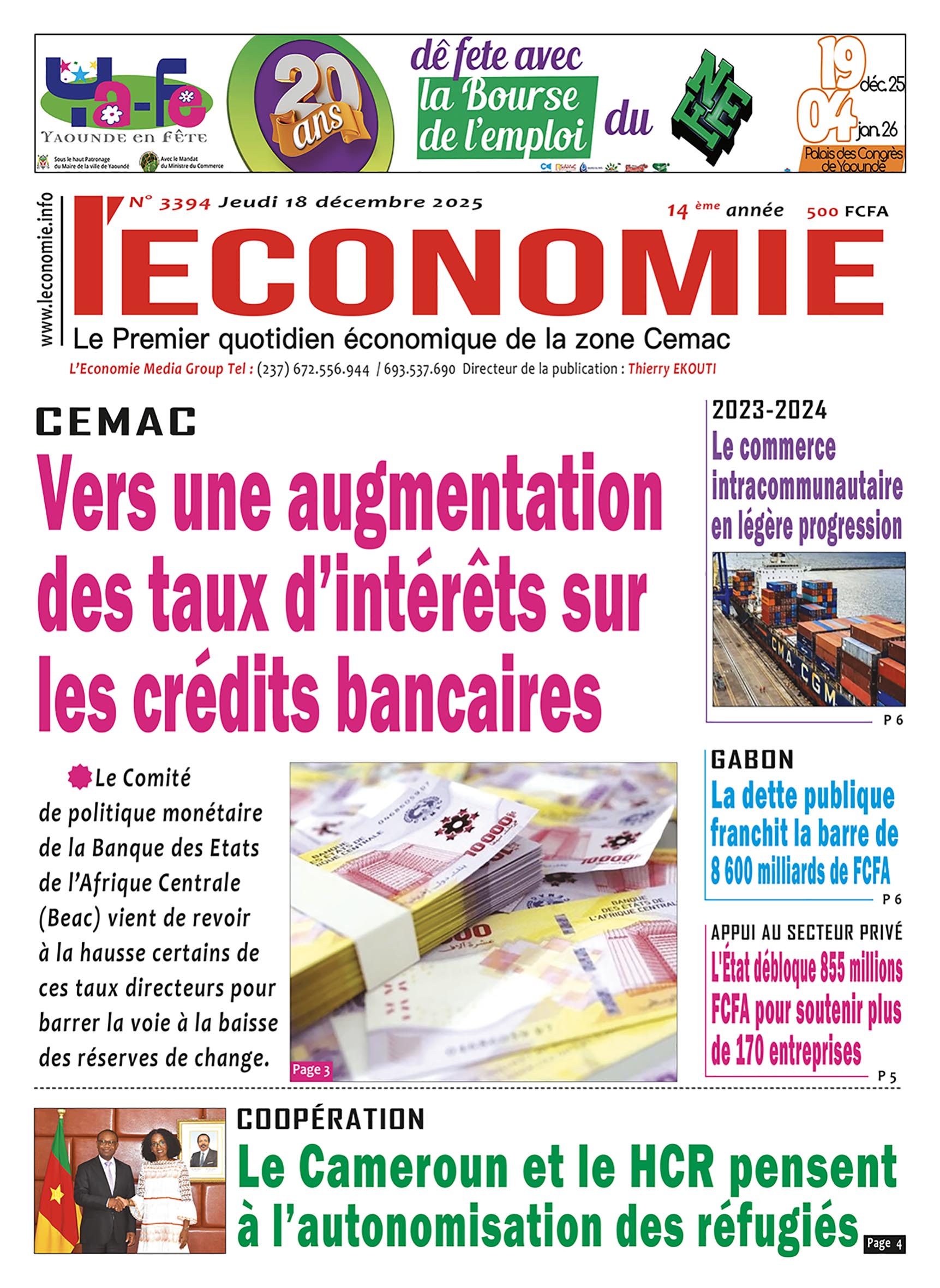L'ECONOMIE N°3394