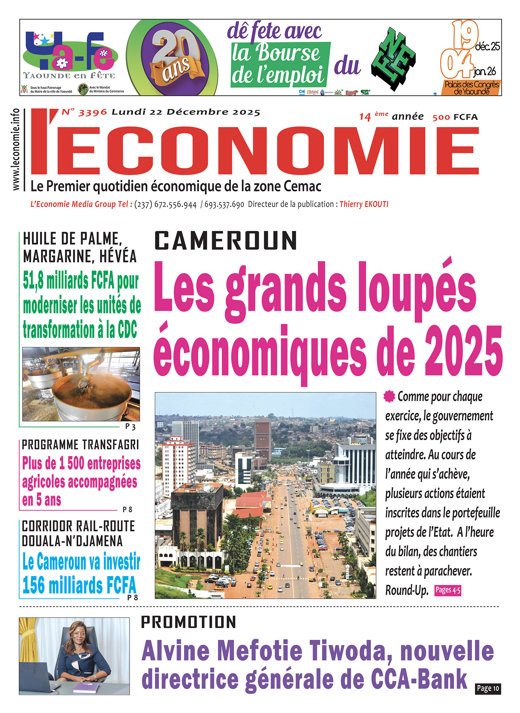 L'ECONOMIE N°3396