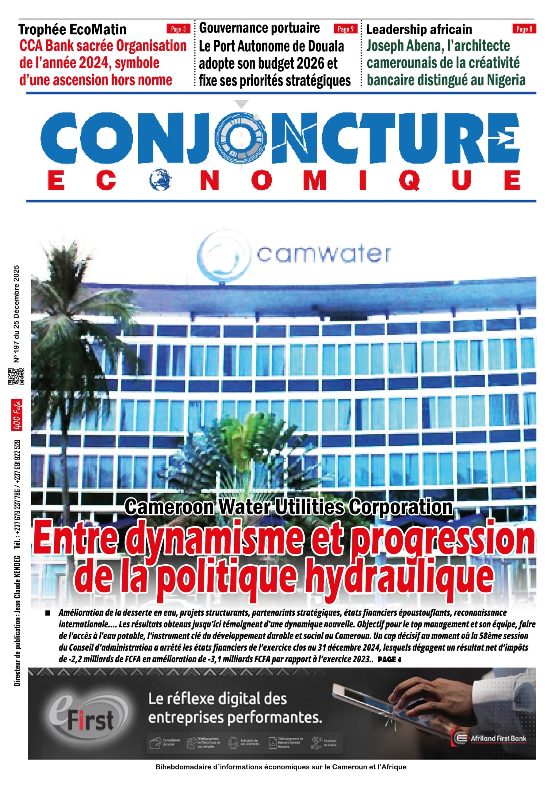 Conjoncture Économique N°197