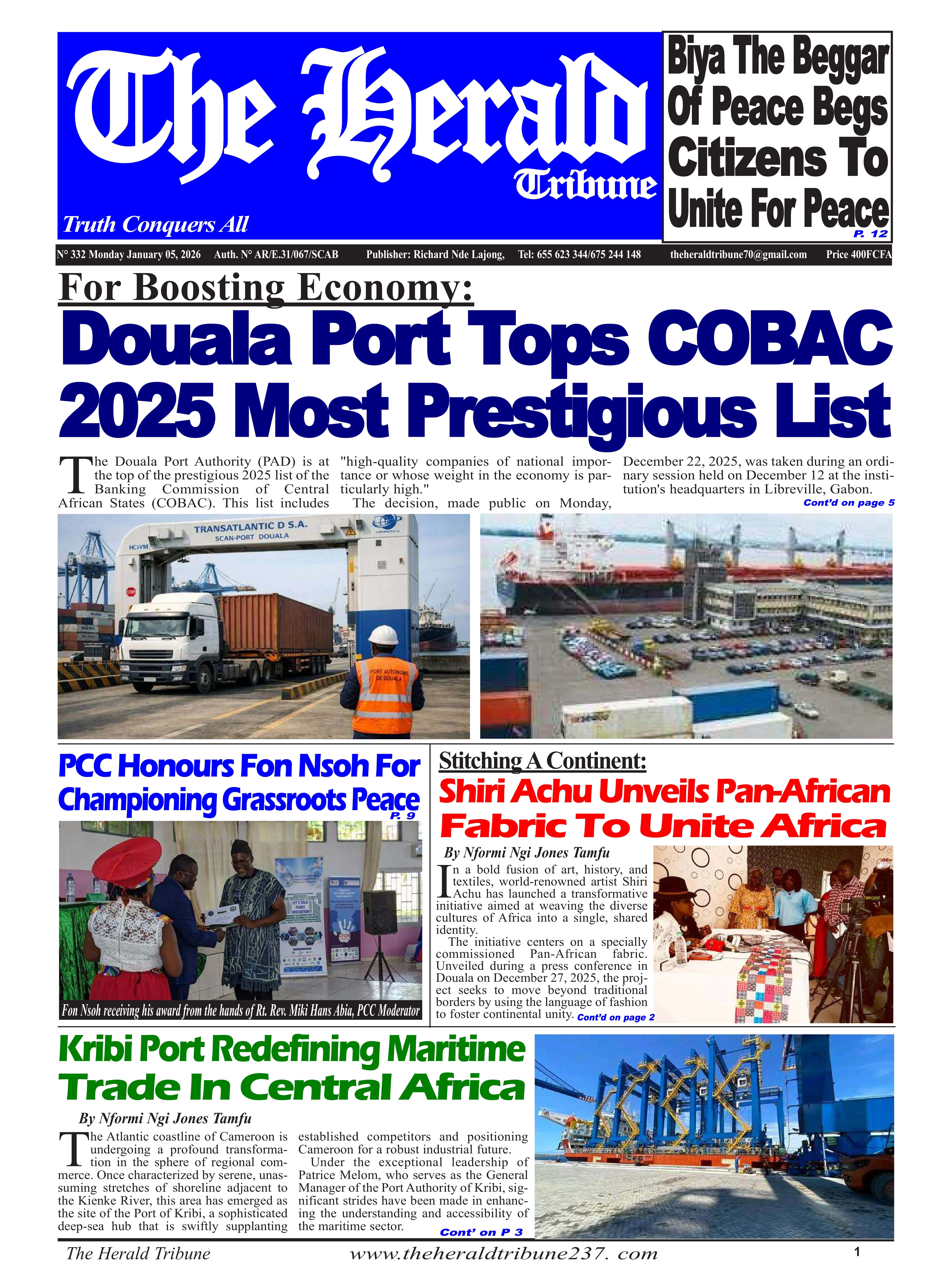 The Herald Tribune N°332