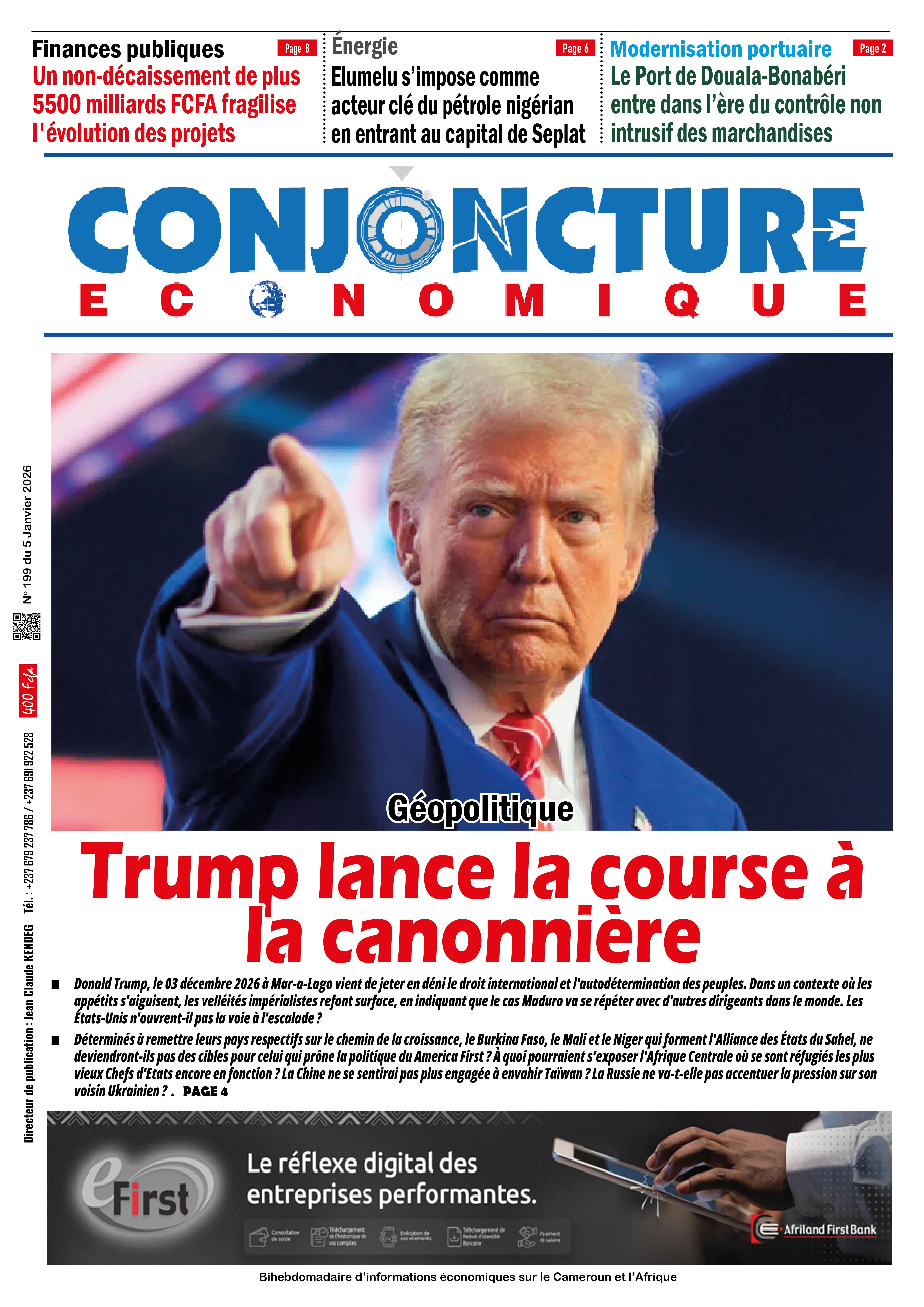 Conjoncture Économique N°199