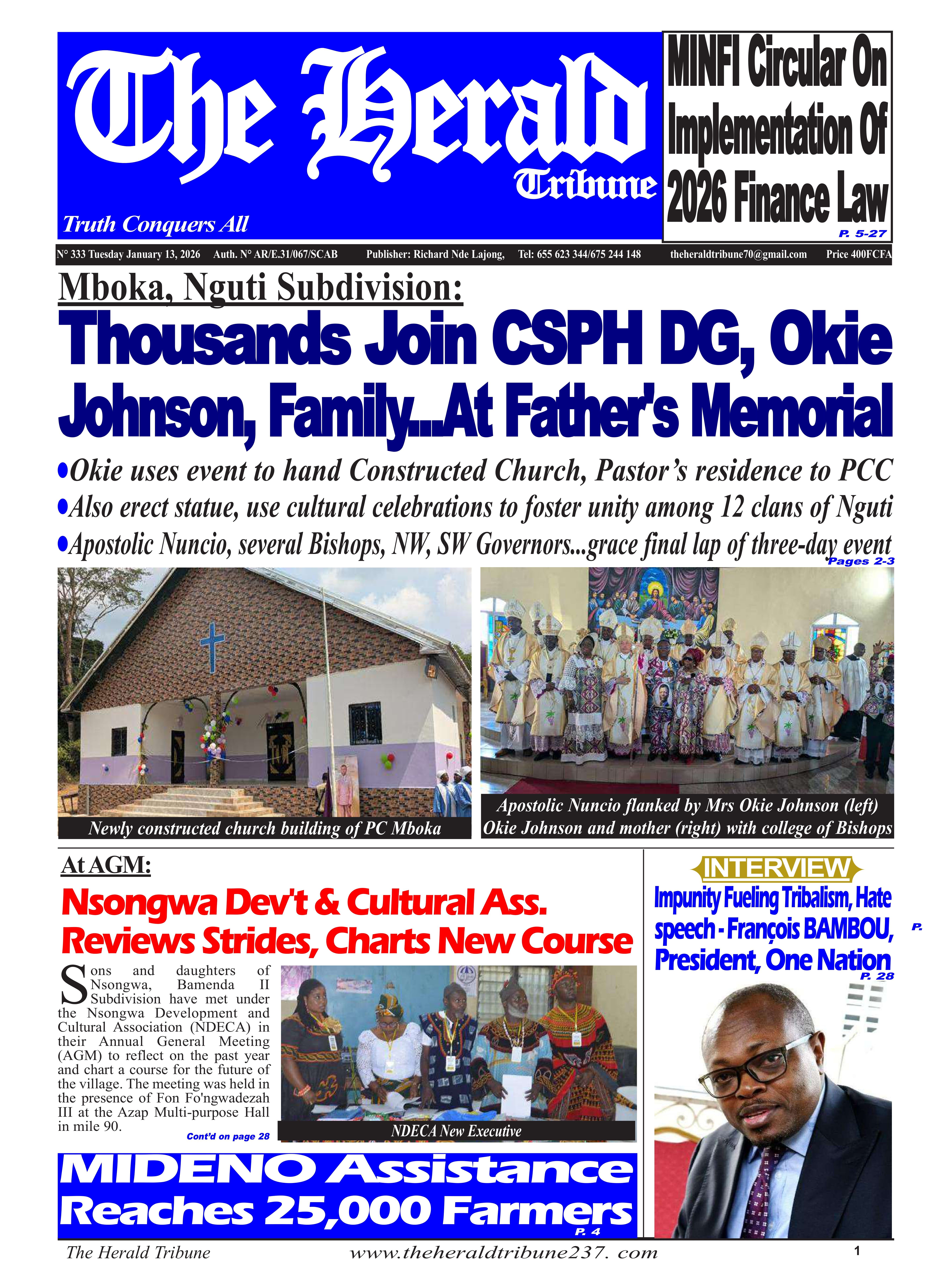 The Herald Tribune N°333