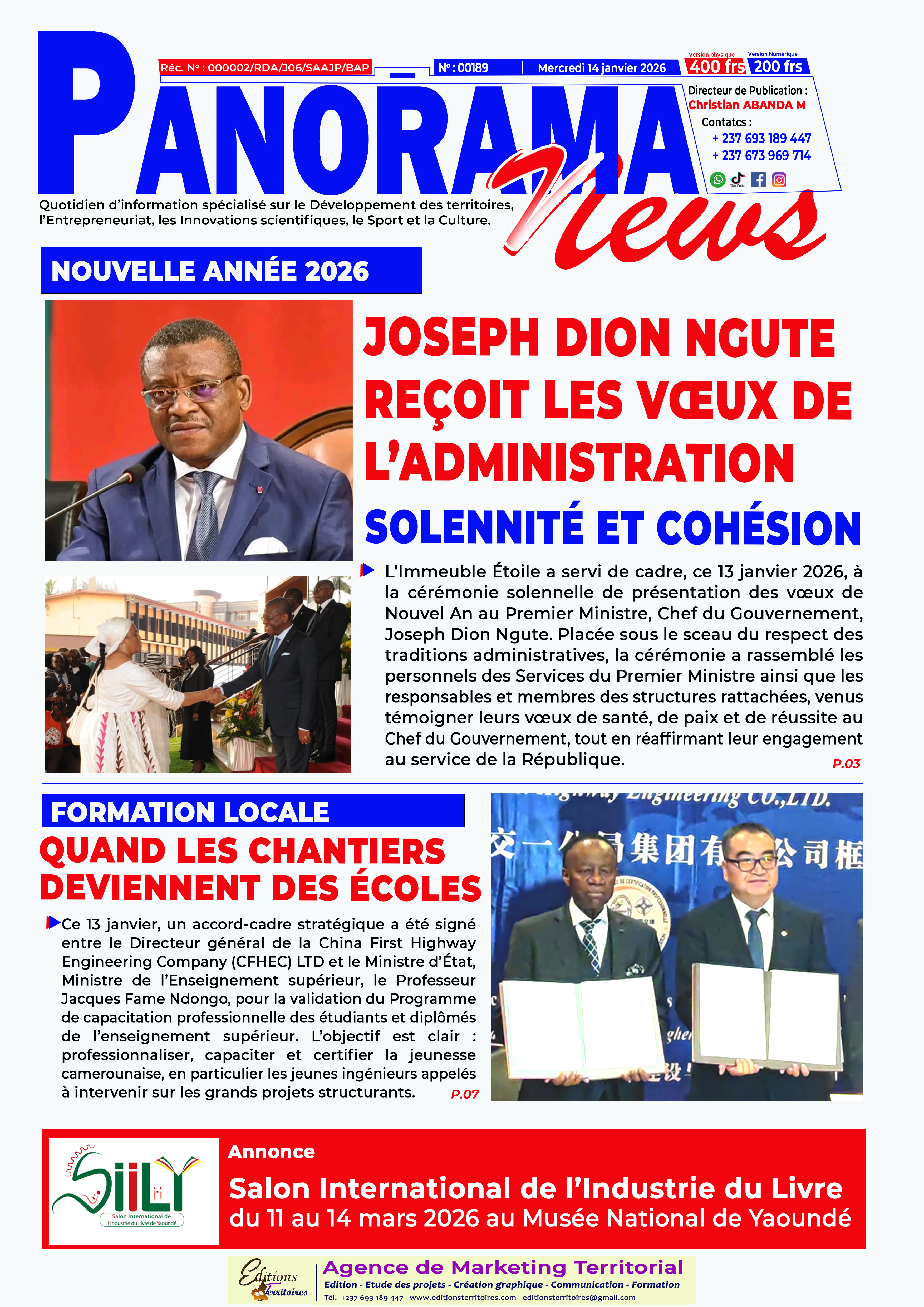 Panorama News Nº 189