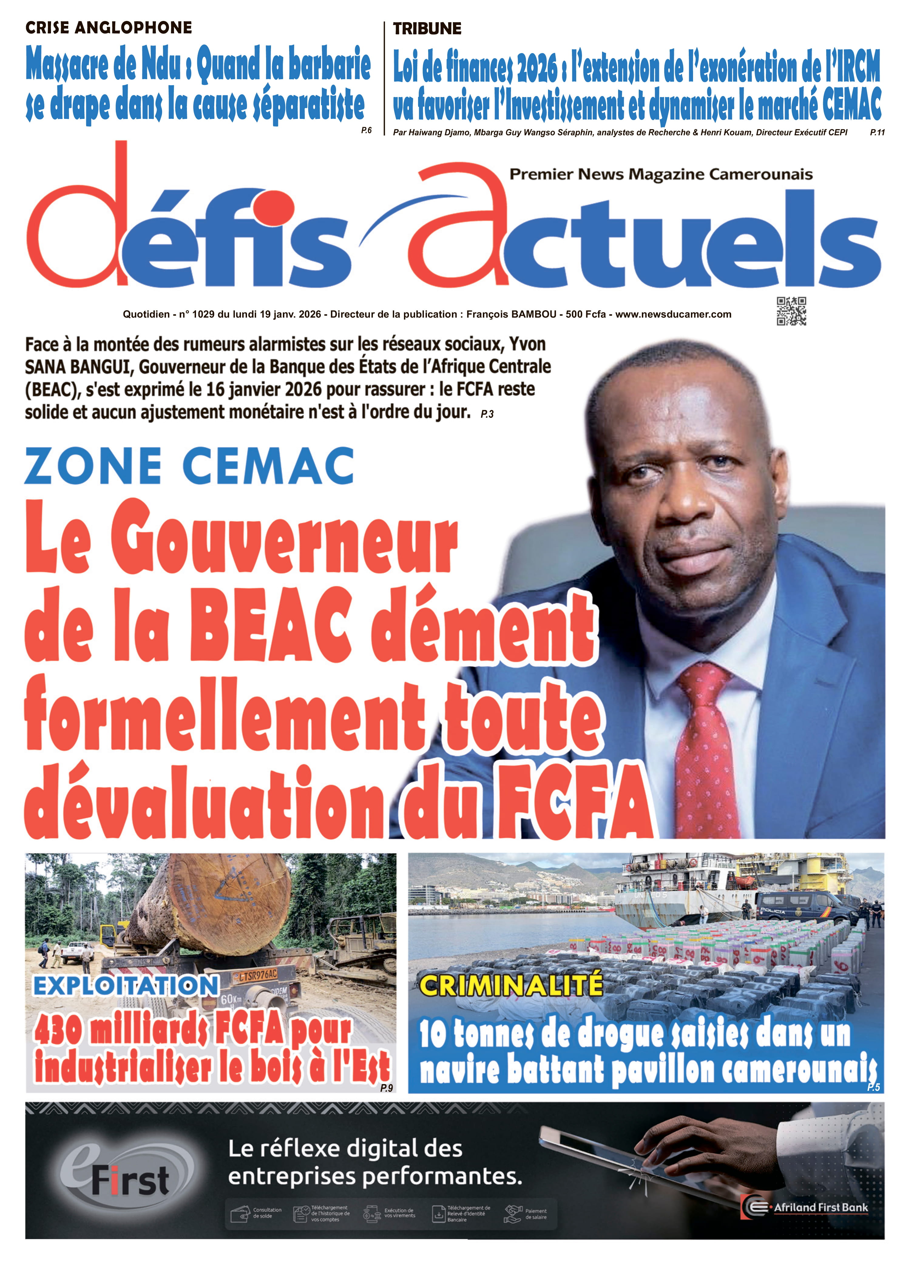 DÉFIS ACTUELS N°1029