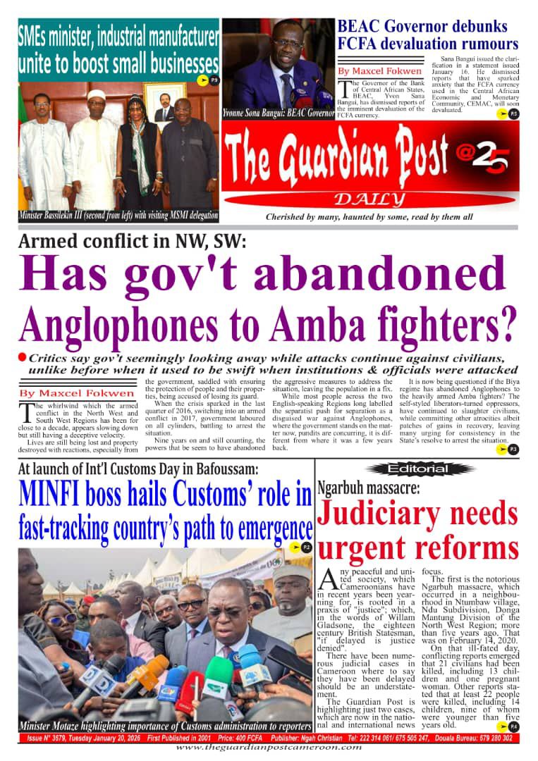 THE GUARDIAN POST N°3679