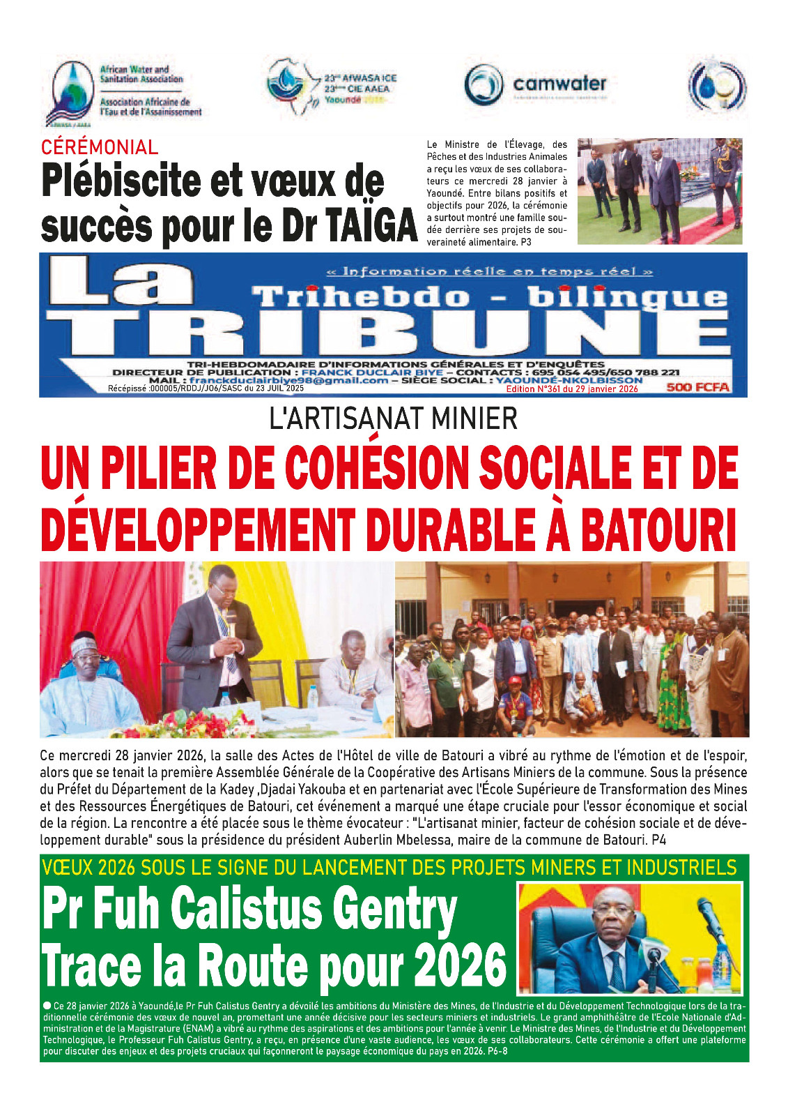 LA TRIBUNE N°361