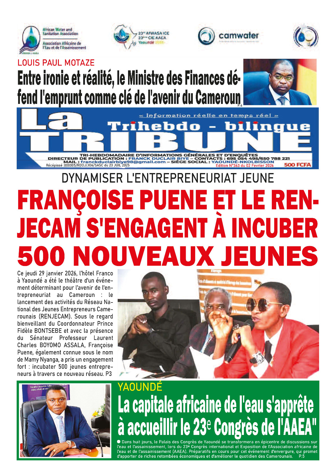 LA TRIBUNE N°363