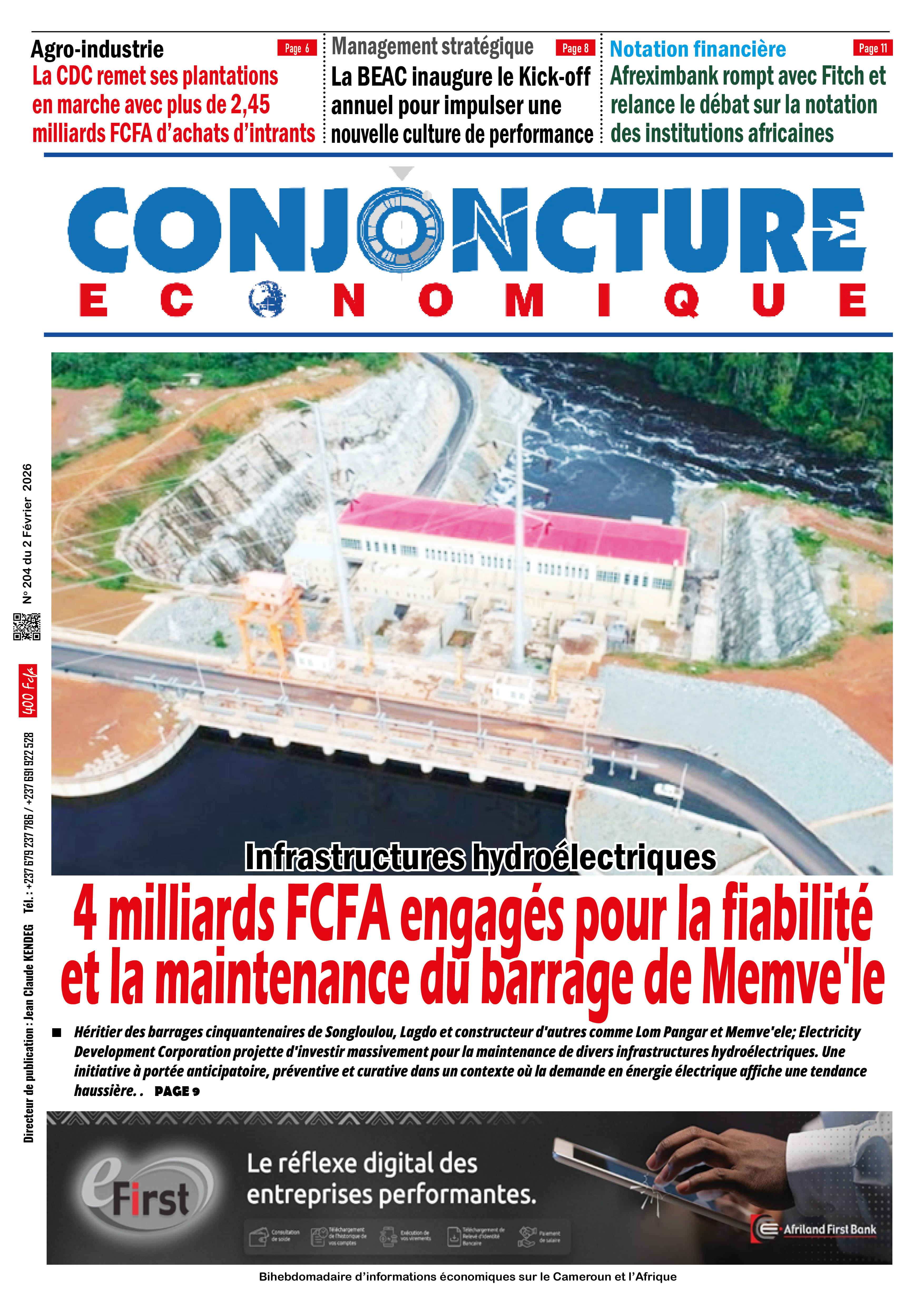 Conjoncture Économique N°204