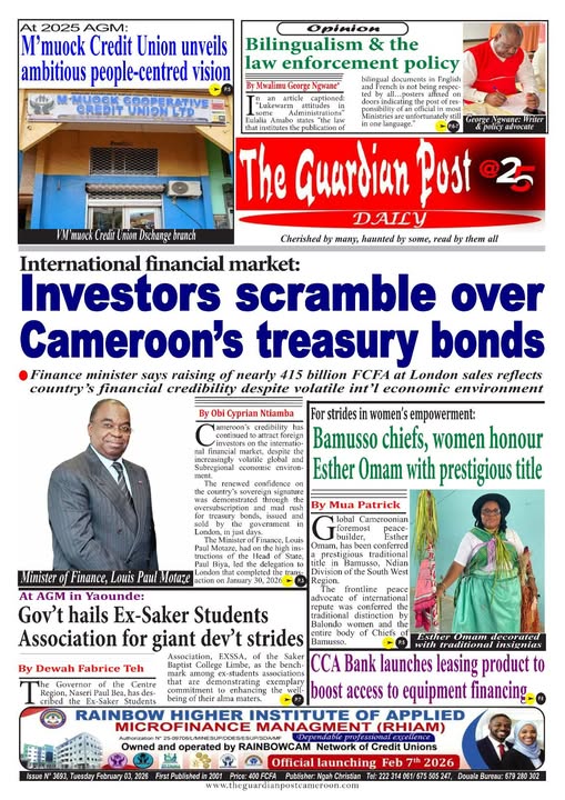 THE GUARDIAN POST N°3693