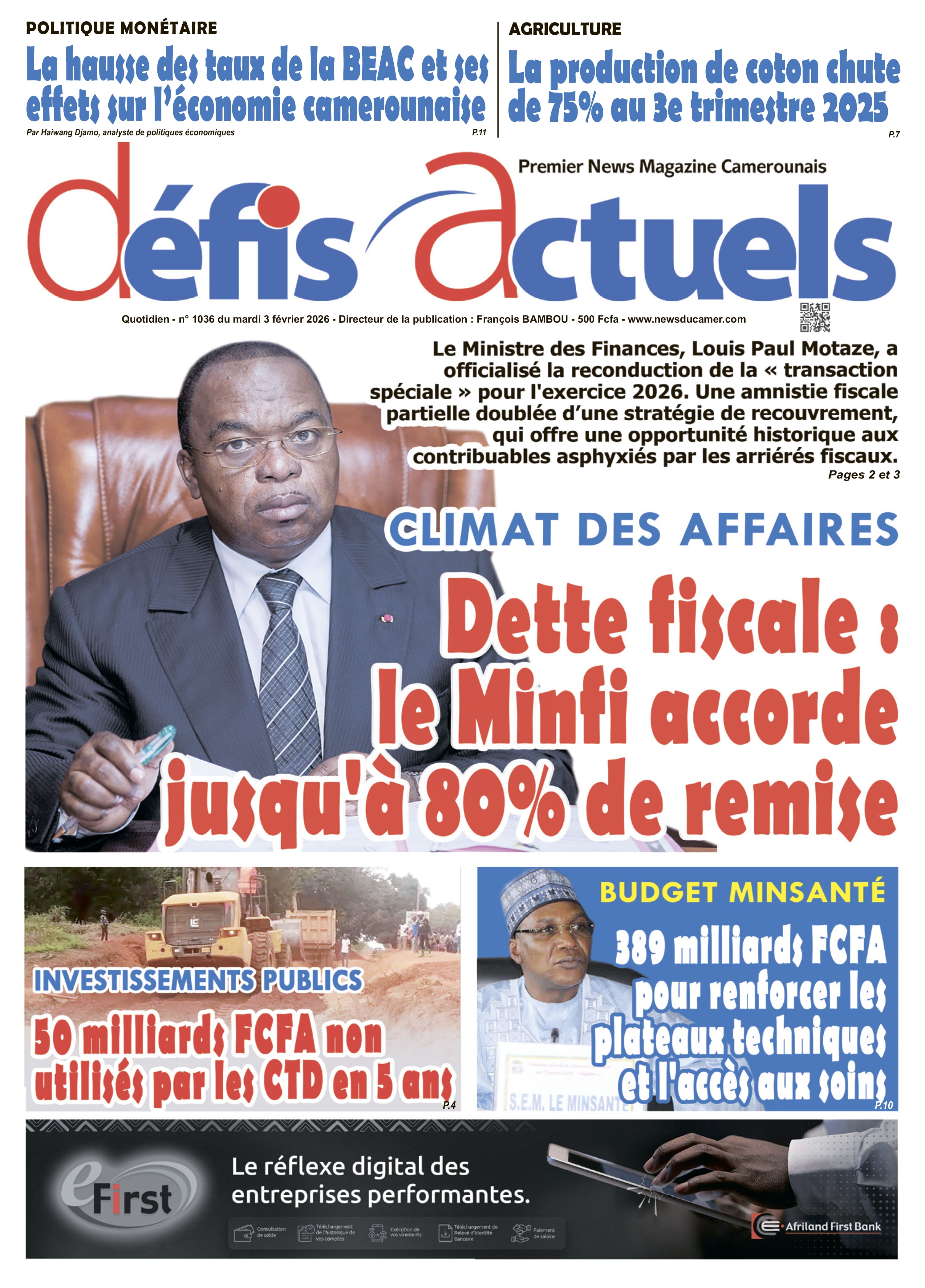 DÉFIS ACTUELS N°1036