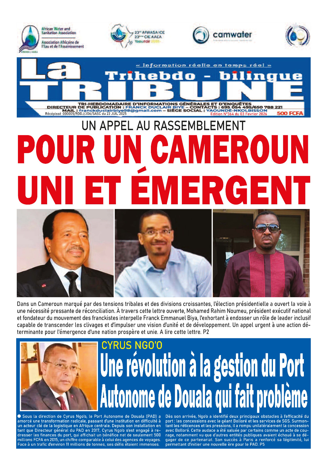 LA TRIBUNE N°363