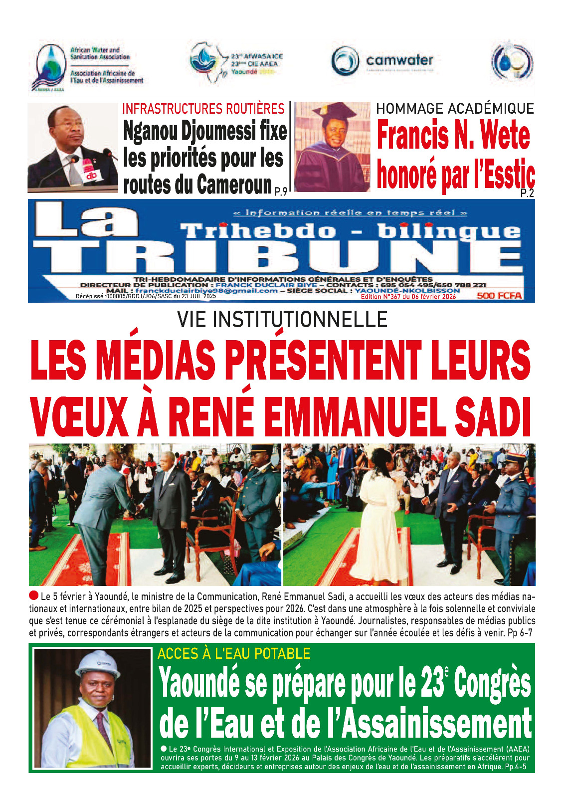 LA TRIBUNE N°367