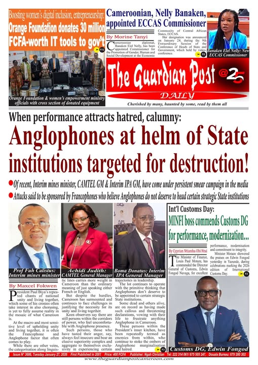 THE GUARDIAN POST N°3686