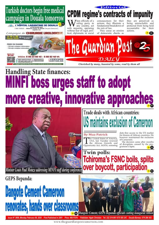 THE GUARDIAN POST N°3699