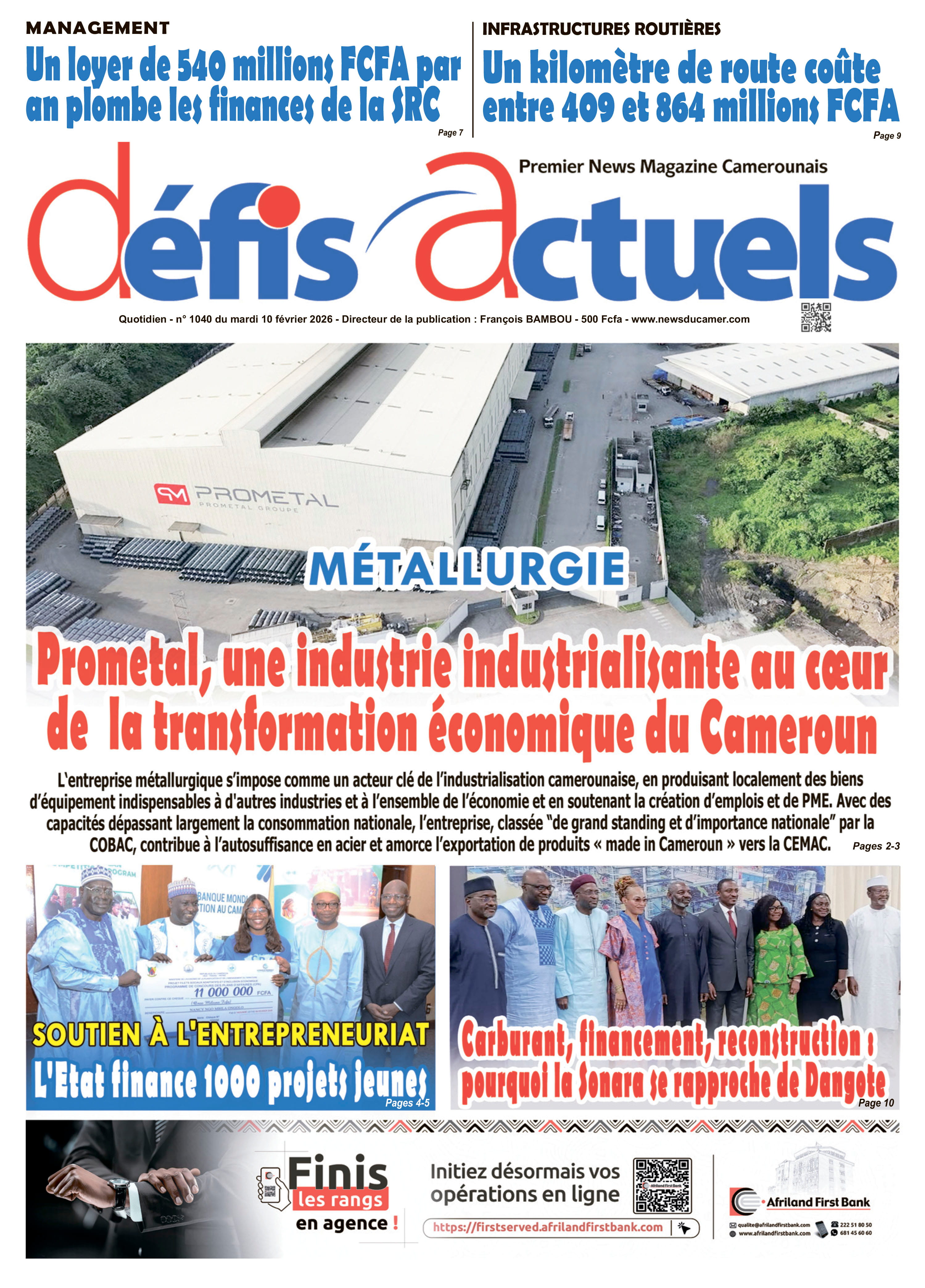 DÉFIS ACTUELS N°1040