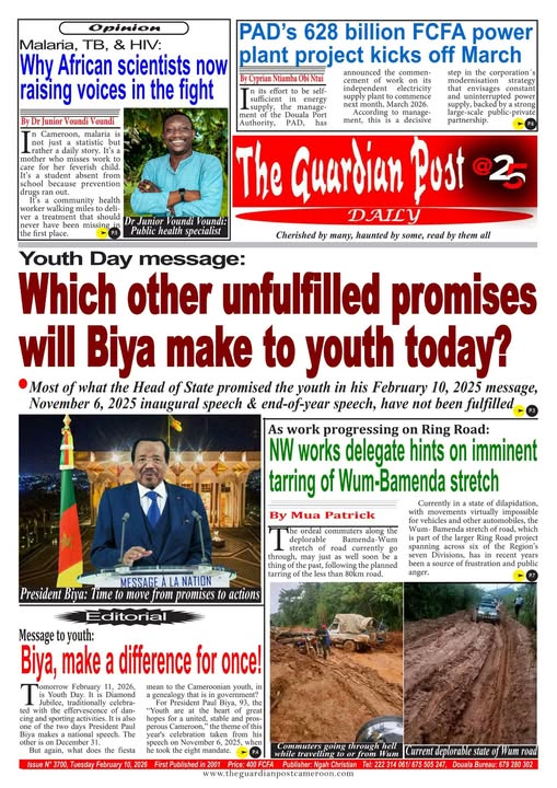 THE GUARDIAN POST N°3700