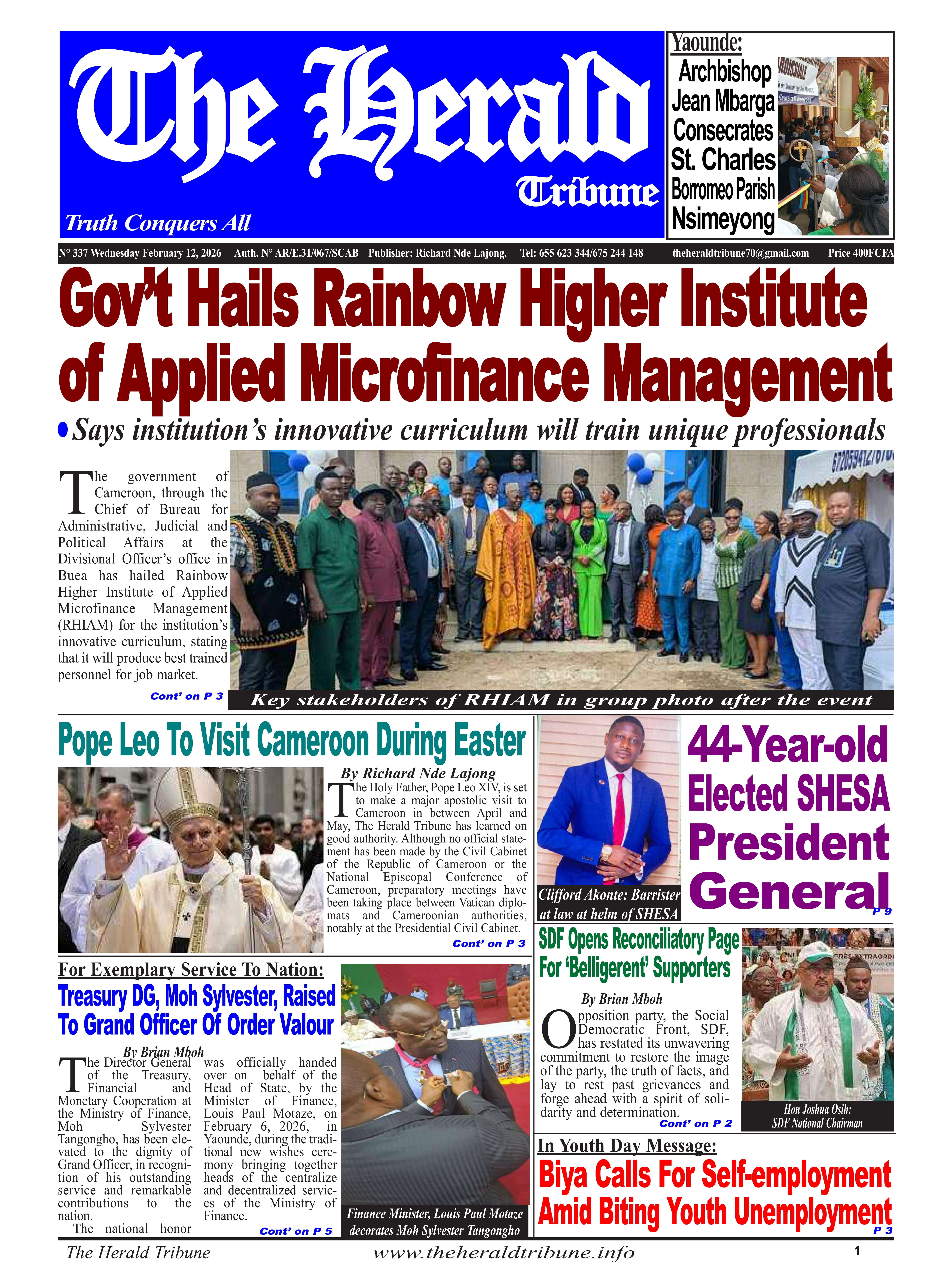 The Herald Tribune N°337