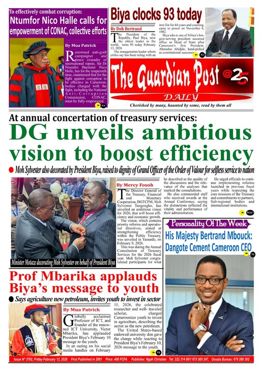 THE GUARDIAN POST N°3702