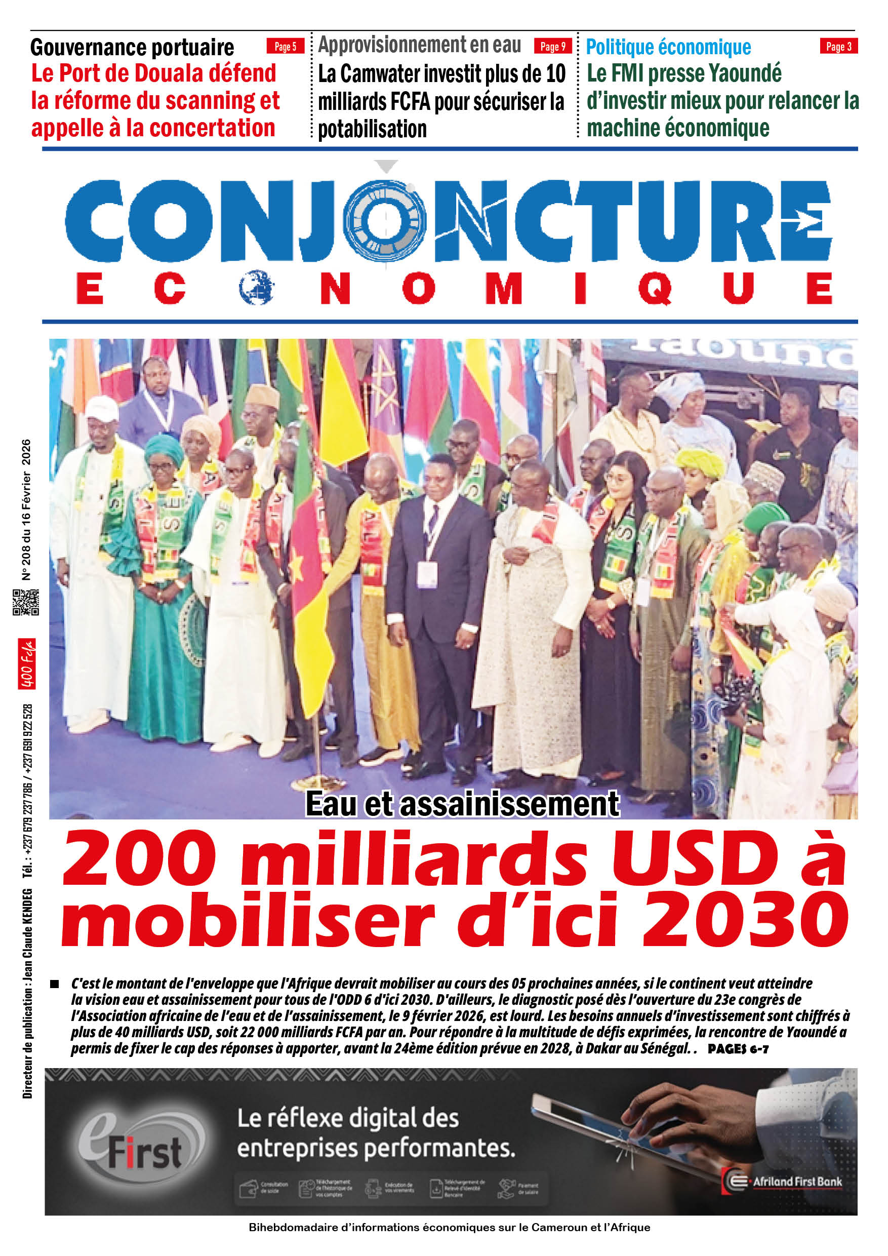 Conjoncture Économique N°208