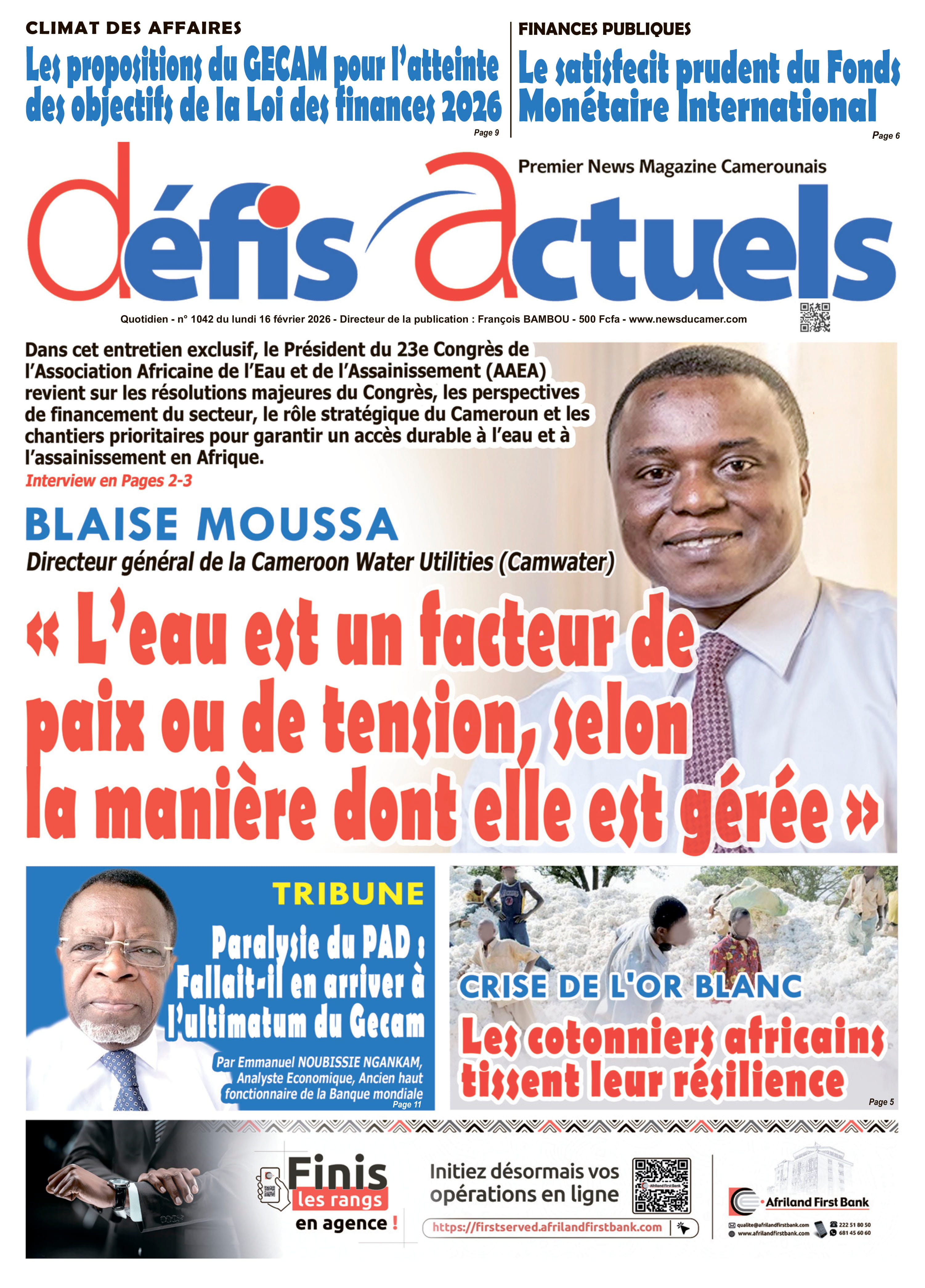 DÉFIS ACTUELS N°1042