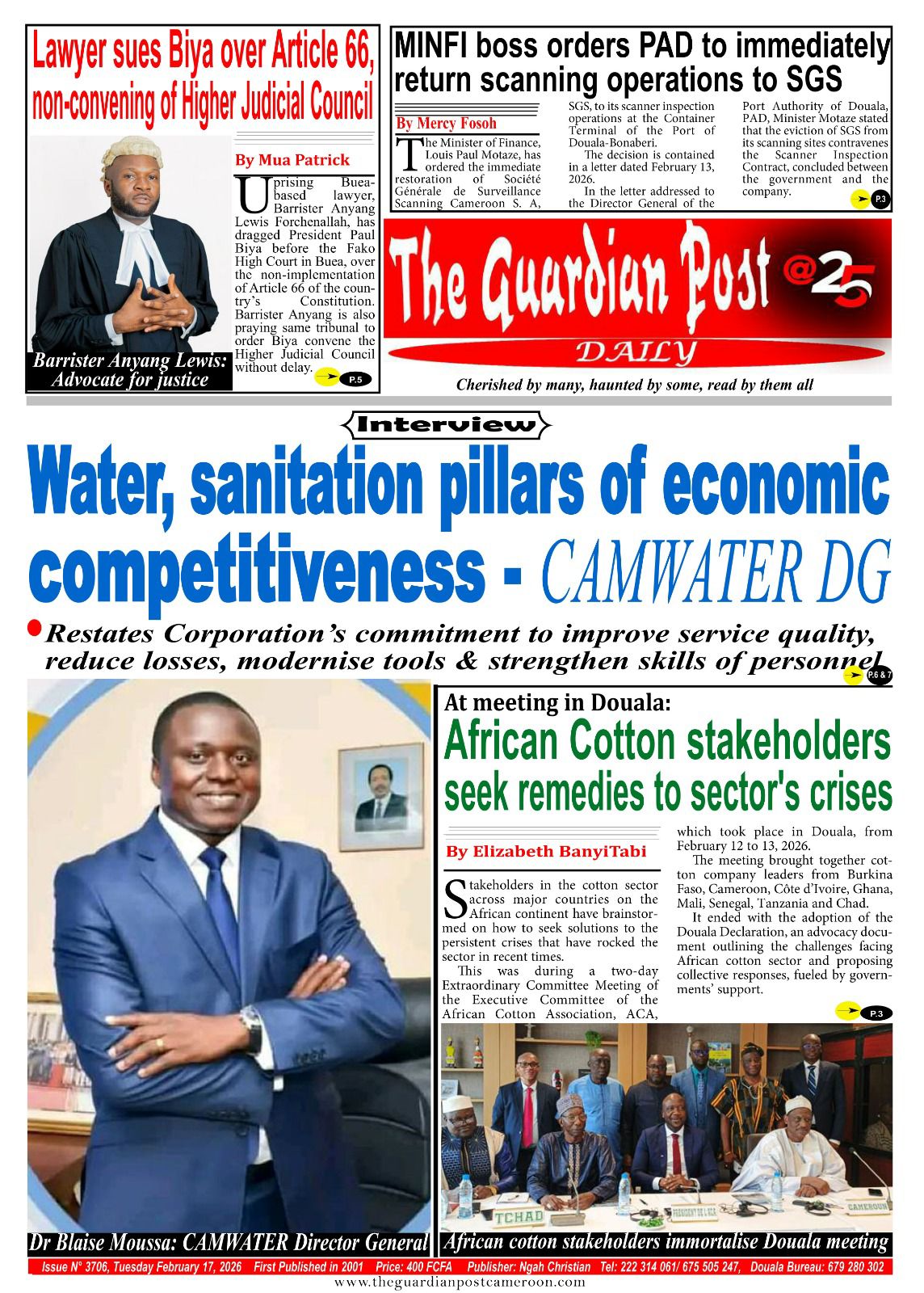 THE GUARDIAN POST N°3706