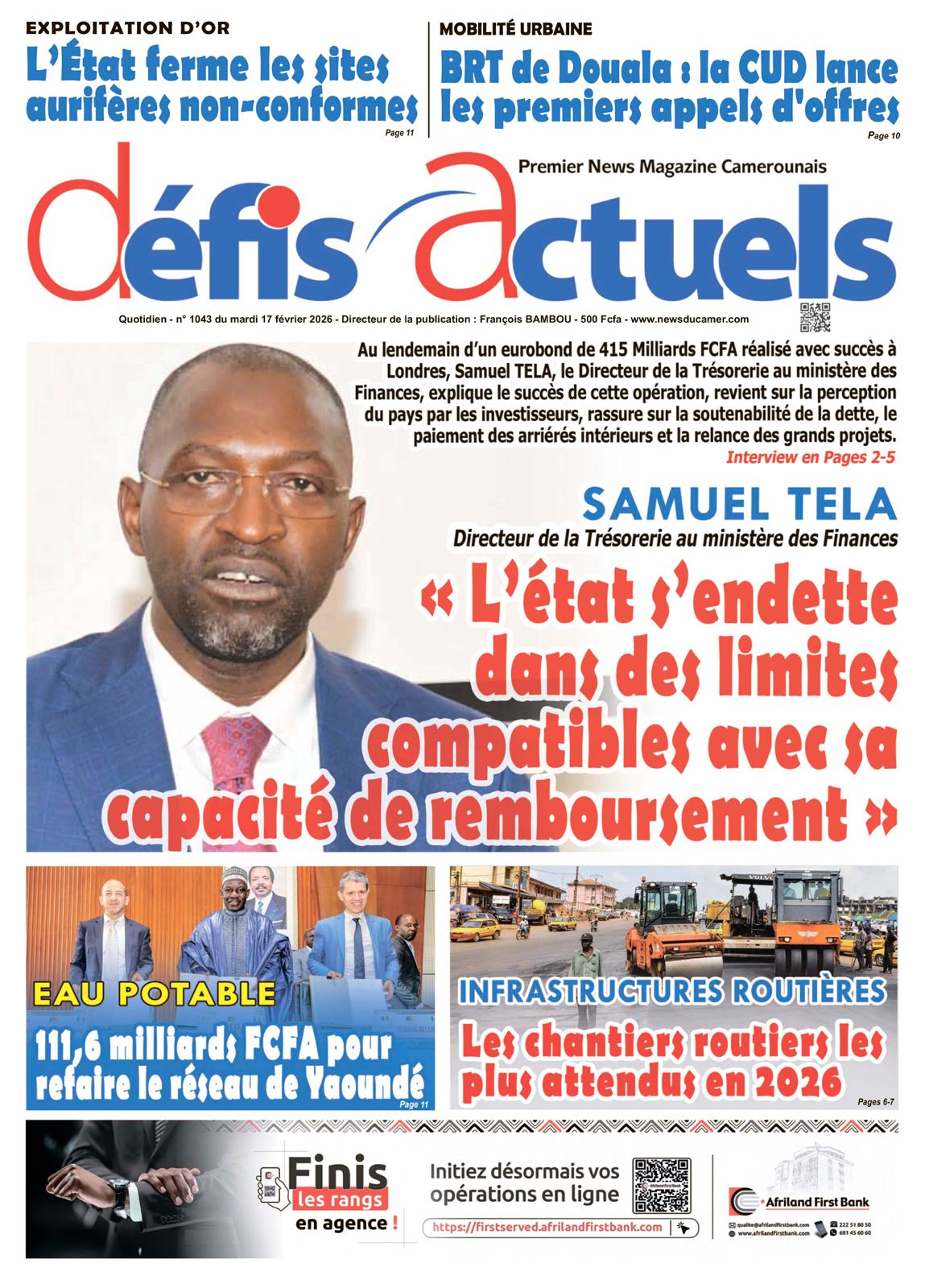 DÉFIS ACTUELS N°1043