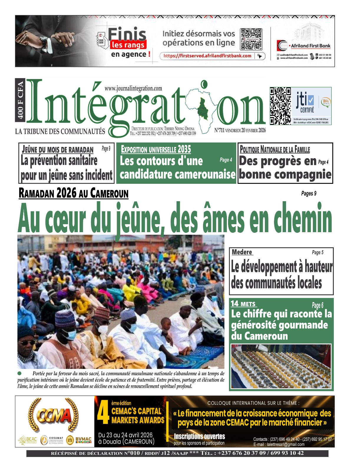 INTÉGRATION N°711