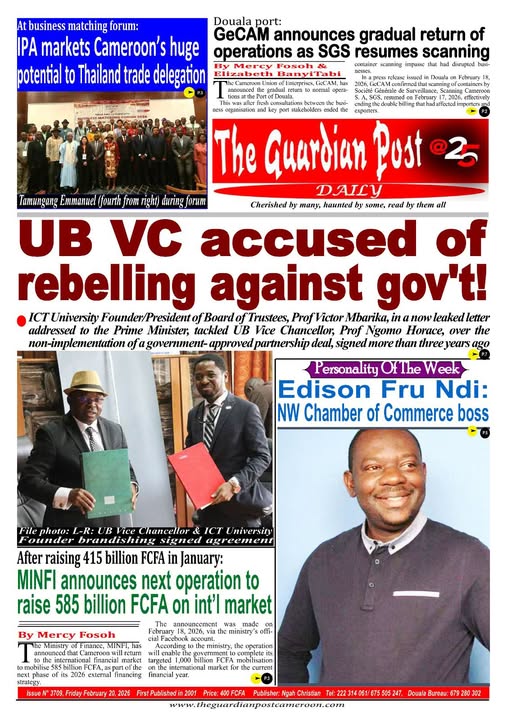 THE GUARDIAN POST N°3709