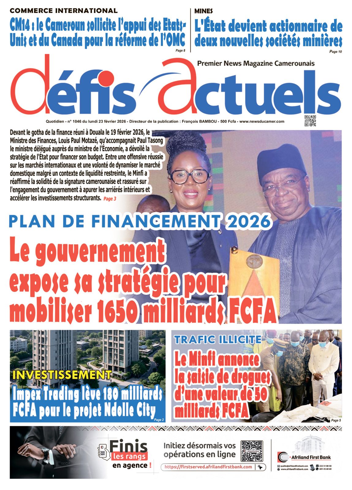 DÉFIS ACTUELS N°1046